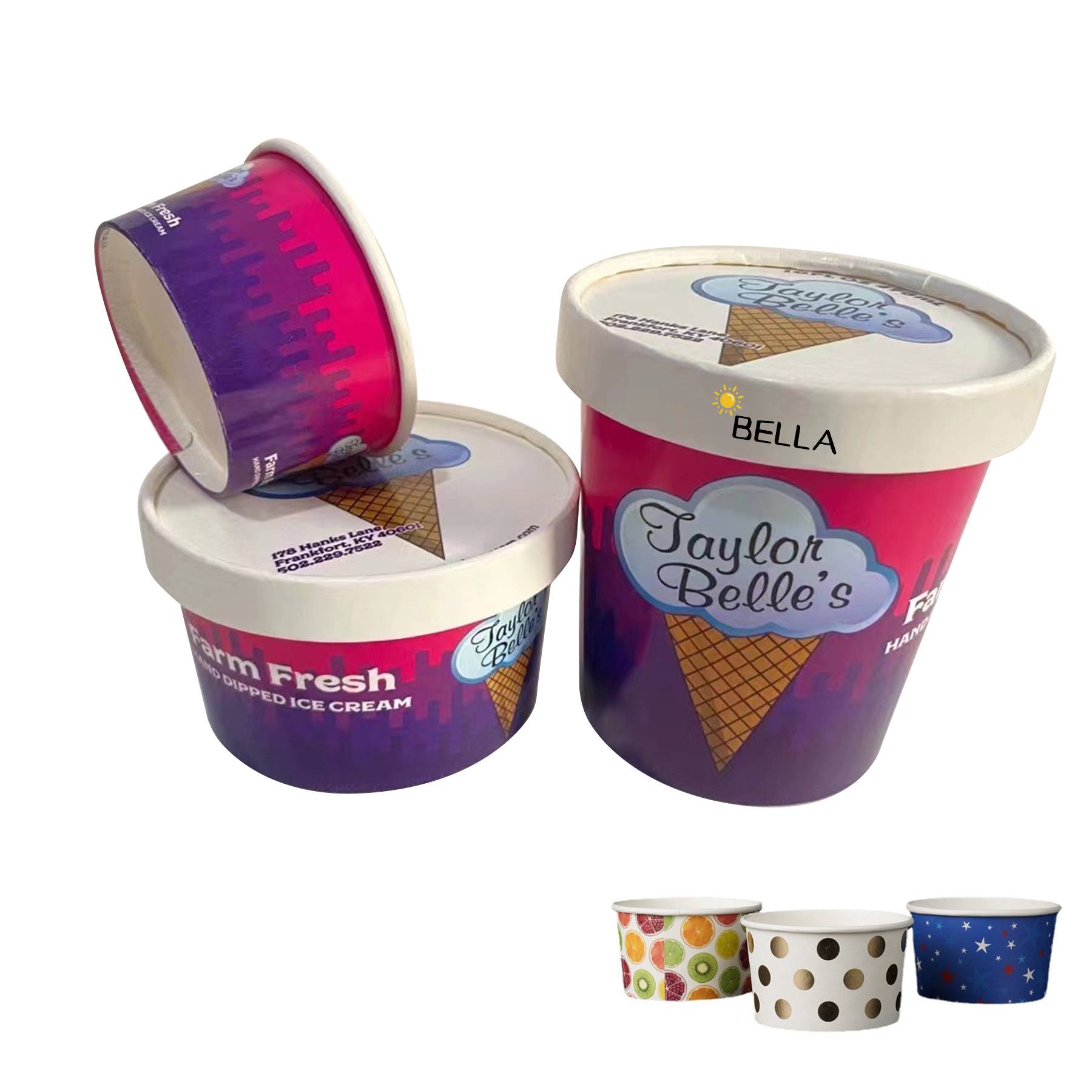 Paper Ice Cream Cups 3