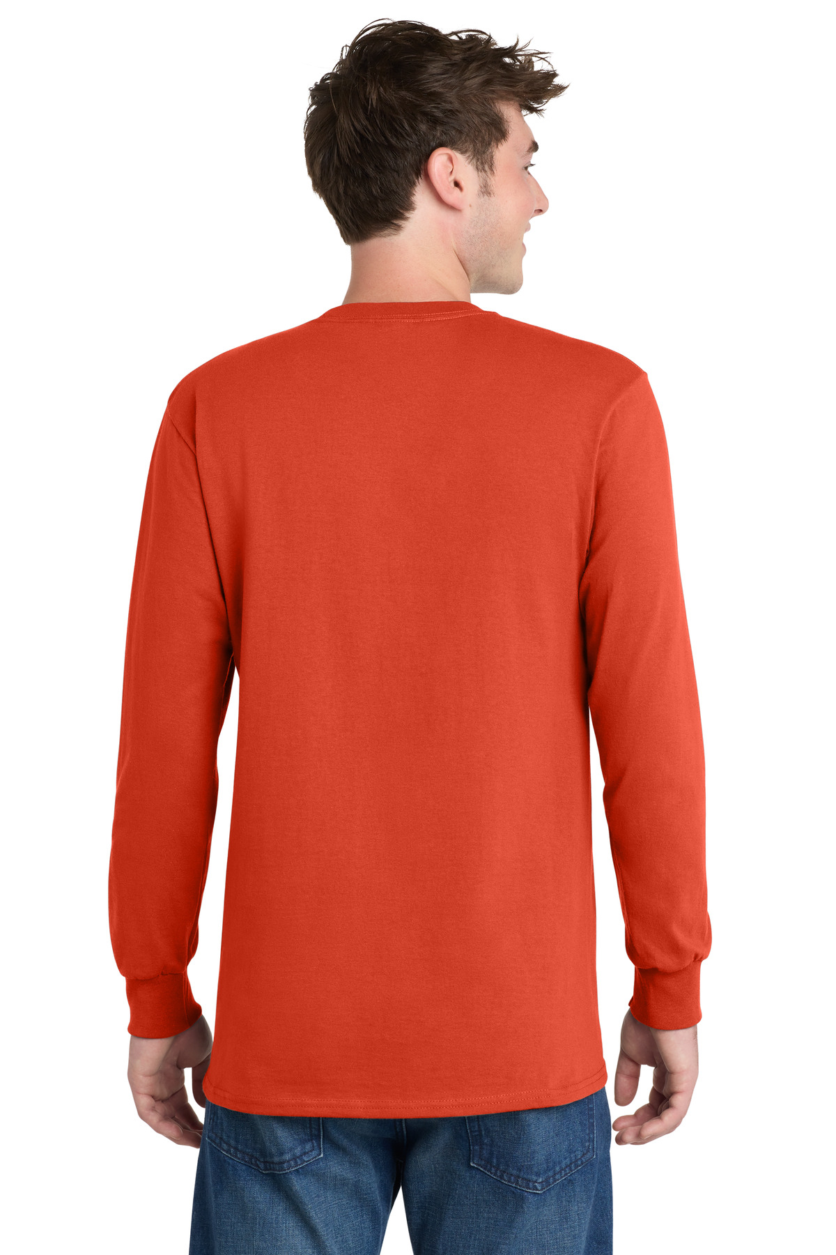 Port & Co Tall Long Sleeve Essential Tee. PC61LST 196