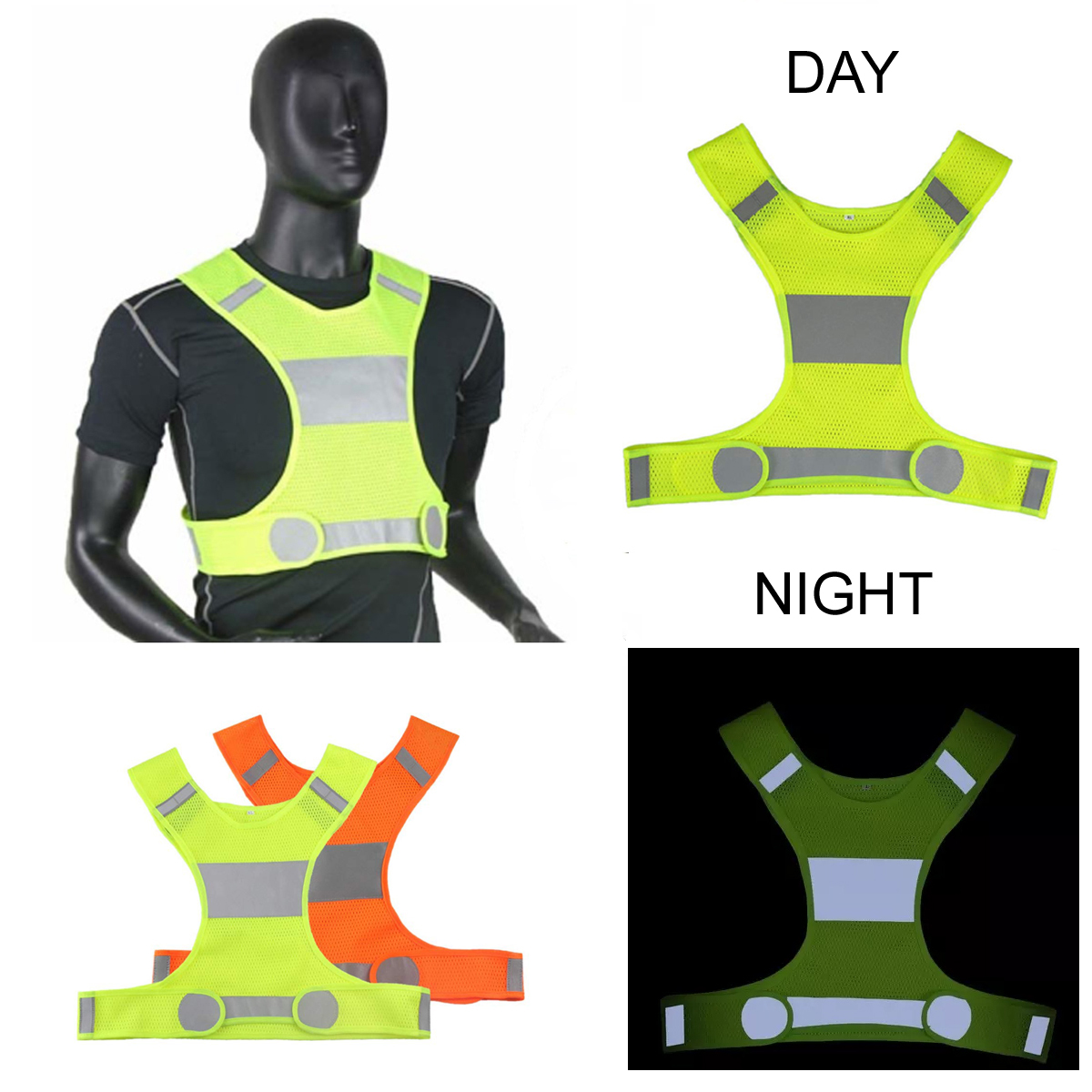 High Visibility Reflective Sport Vest 3