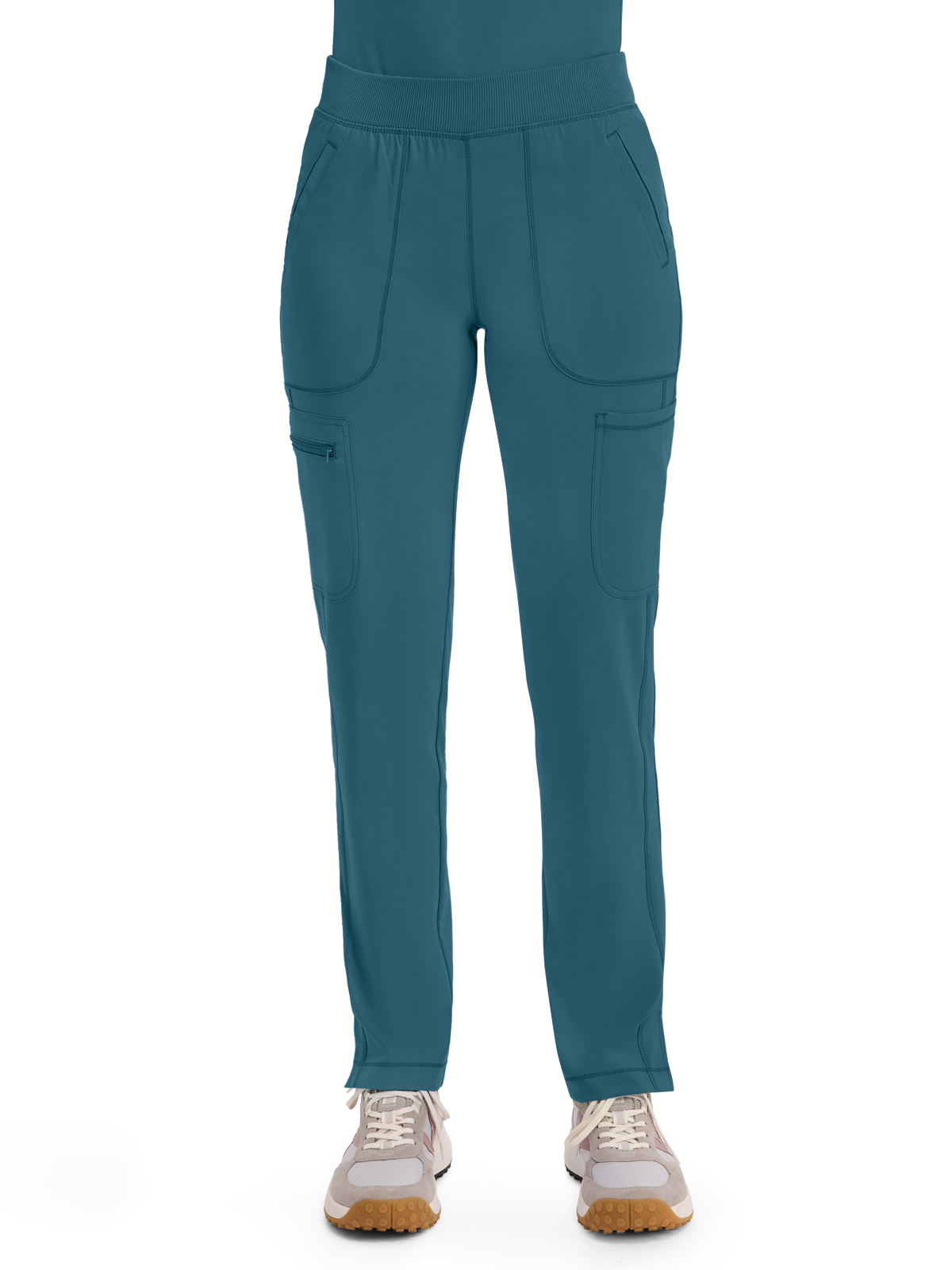 Infinity - Women's 6- Pocket Mid Rise Tapered Leg Pant 44