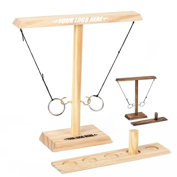 Wooden Ring toss Game