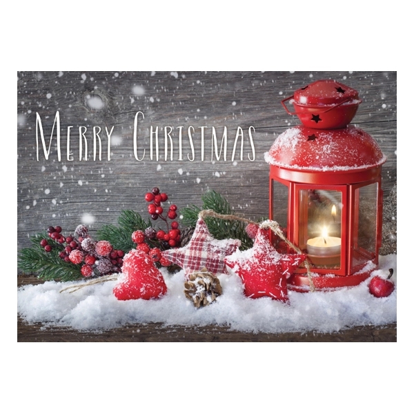 Warm Country Greetings Card 1