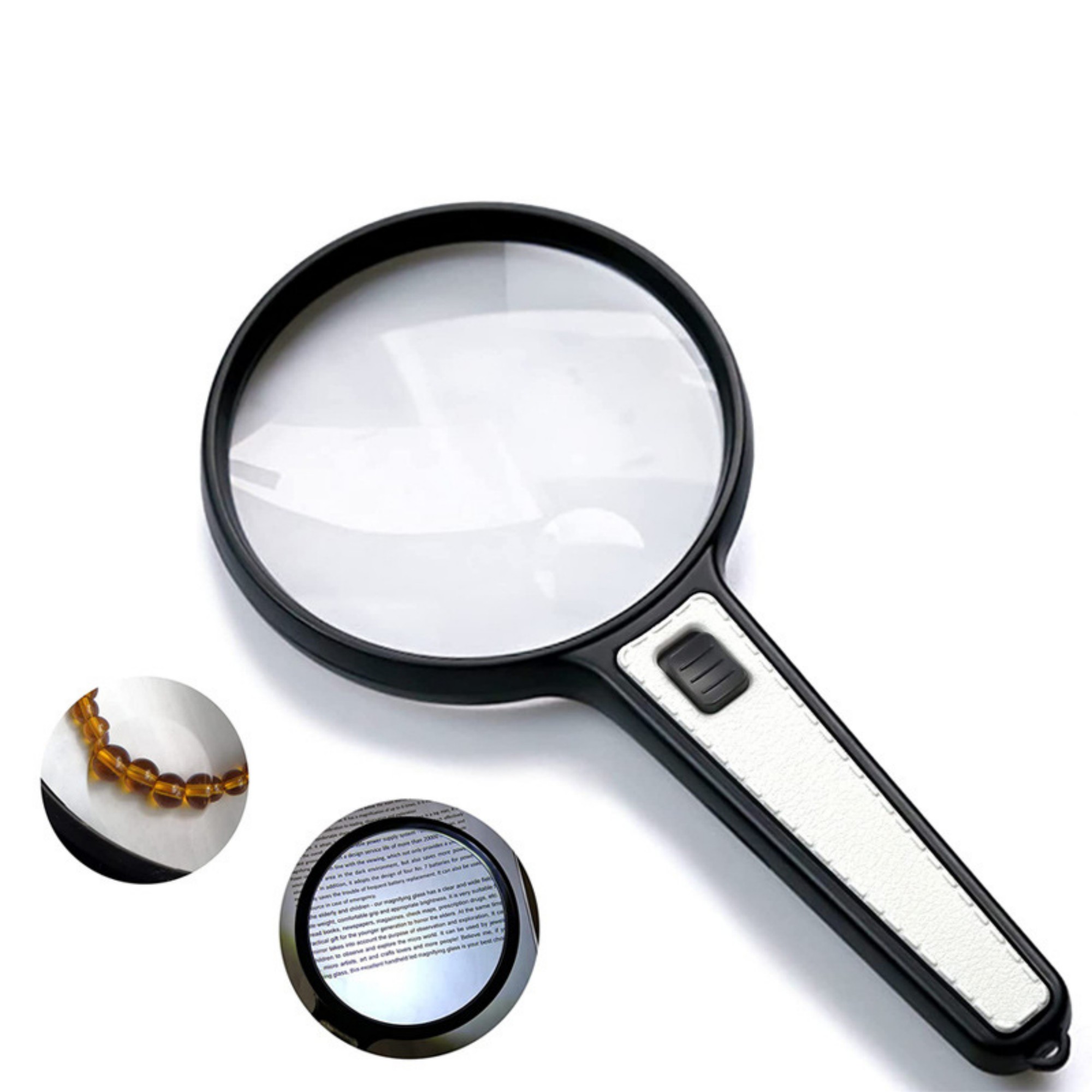 10X 110mm Large Magnifying Glass With Lights 5