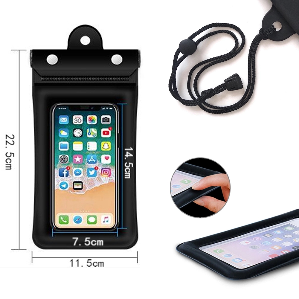 Triple Folding Floating Waterproof Phone Pouch 2
