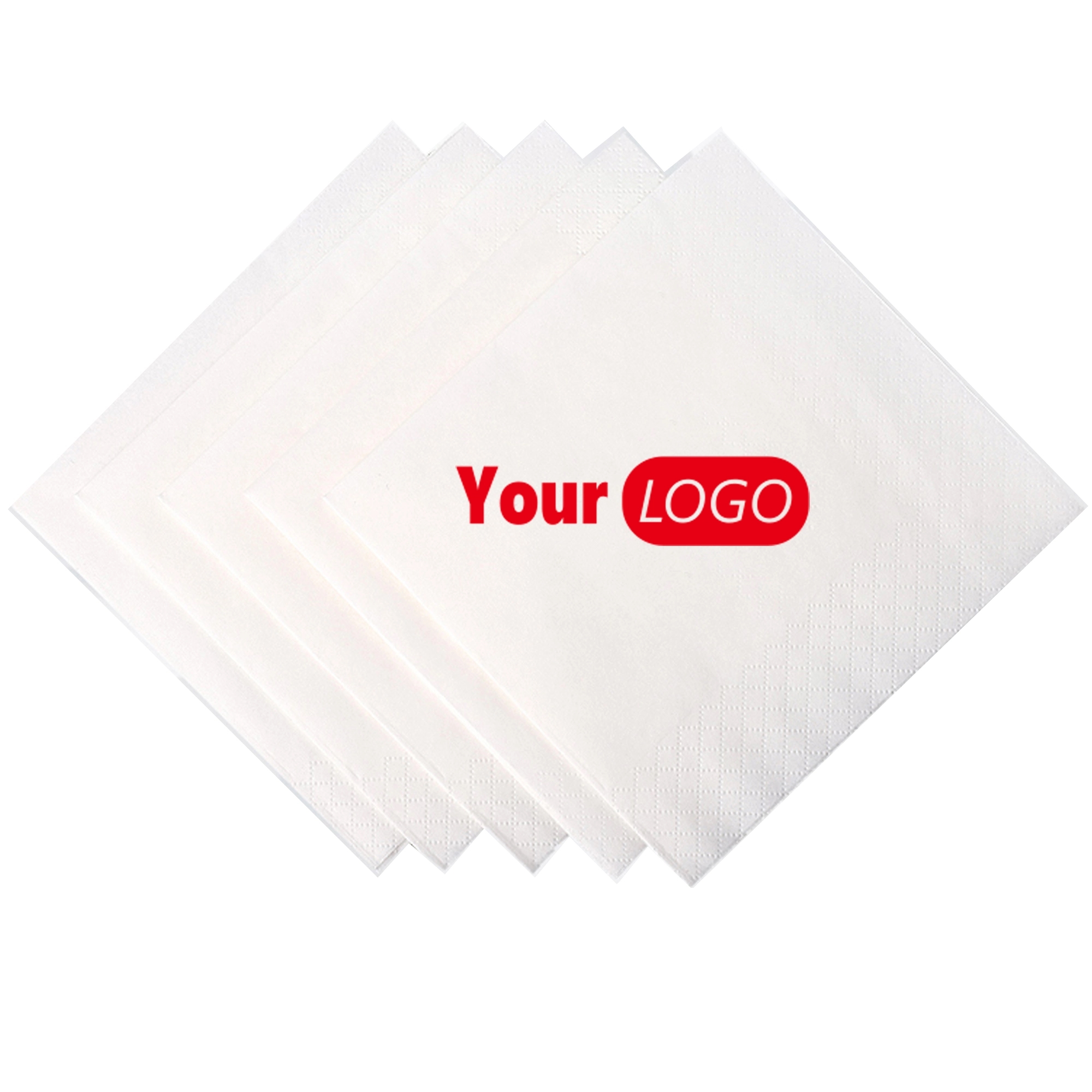 2Ply 4.5" x 4.5" Dinner Napkin 2
