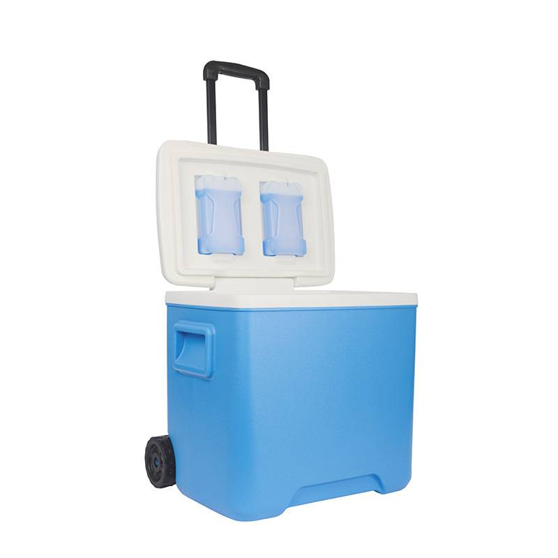 Wheeled Hard Cooler Insulated Box 5