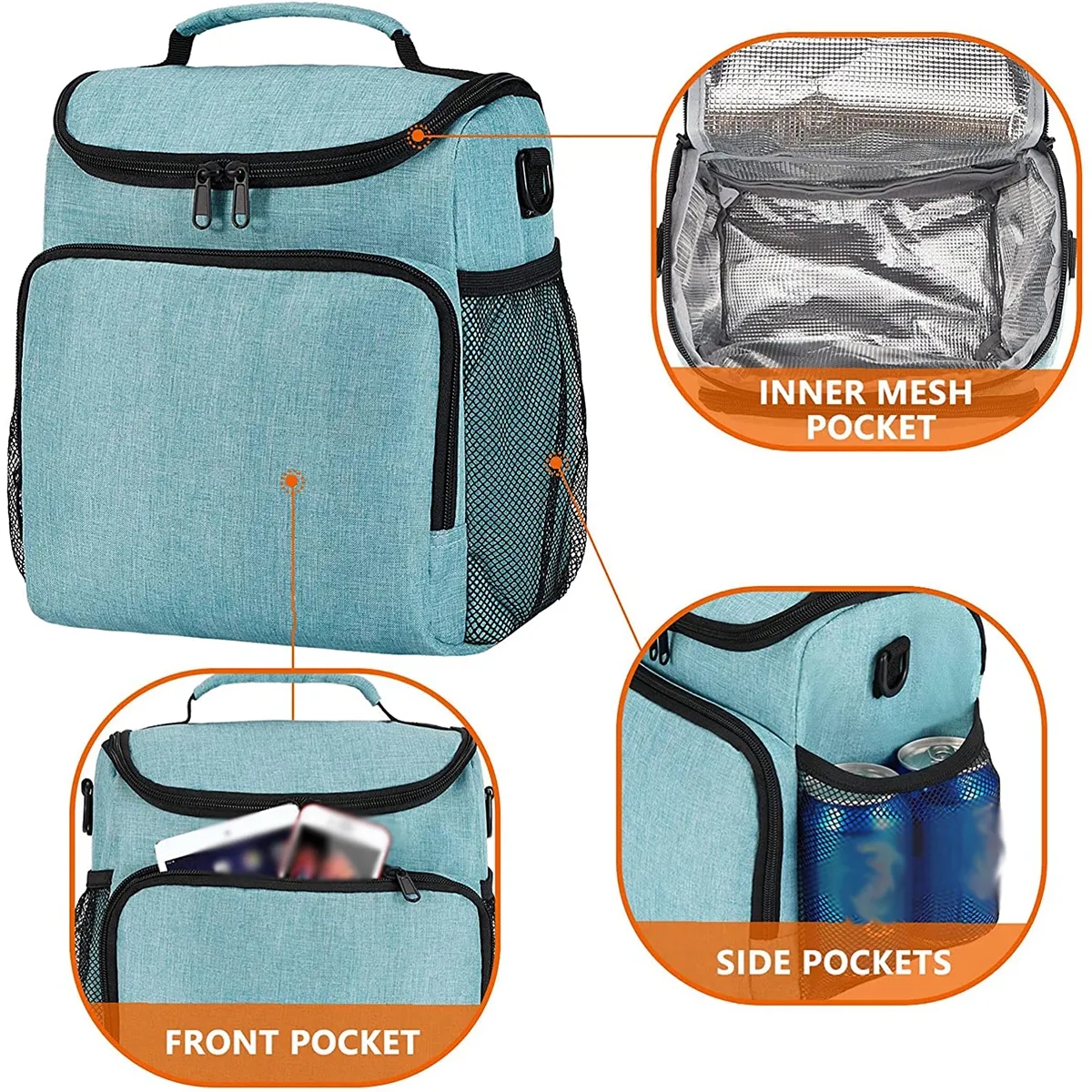 Multi-Functional Portable Storage Picnic Lunch Bag 3
