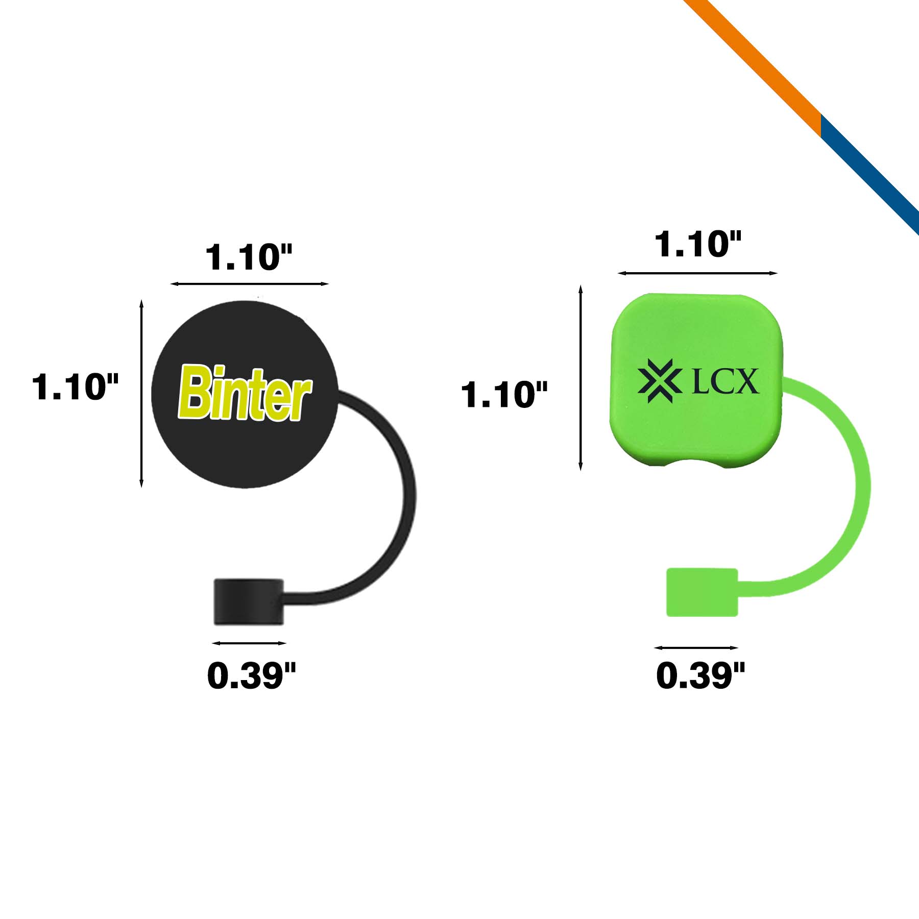 Plura Silicone Straw Topper 4