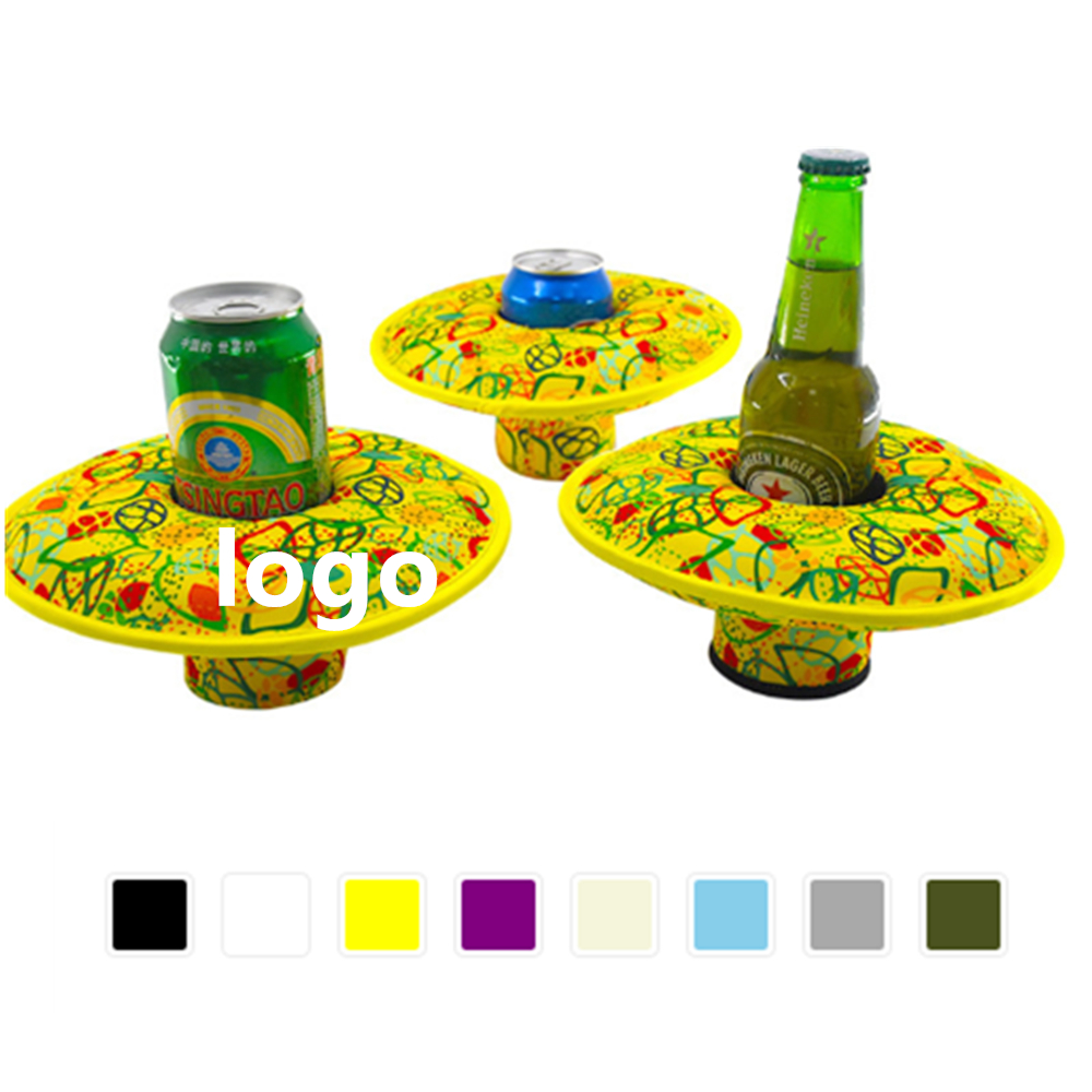 Inflatable Floating Can Holder 1