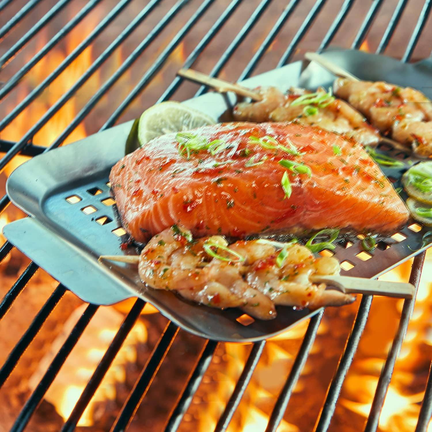 Outdoor Non-stick Grill Stainless Steel Tray 5