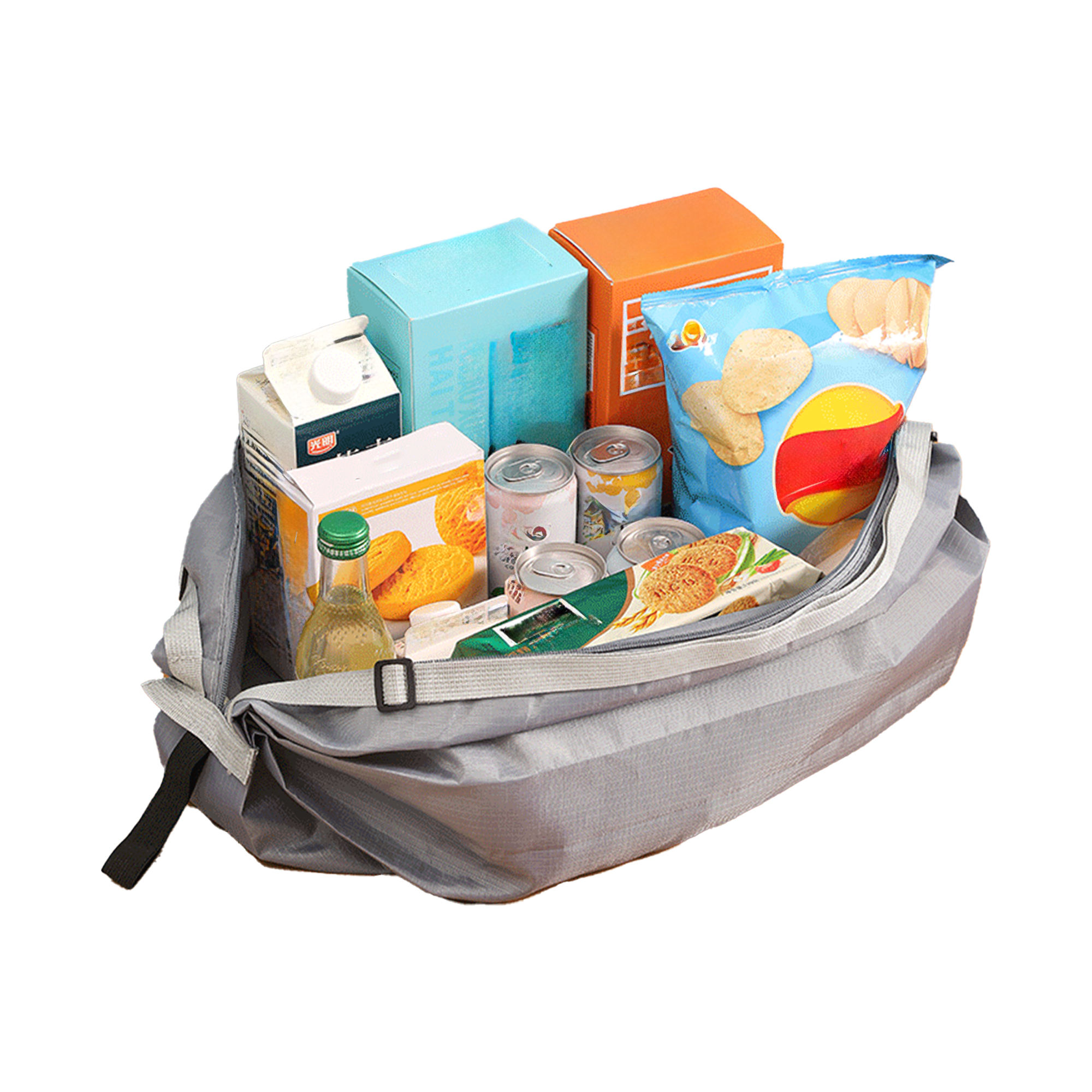 Polyester Large Capacity Supermarket Goes Out To Buy Vegetable Bags 4