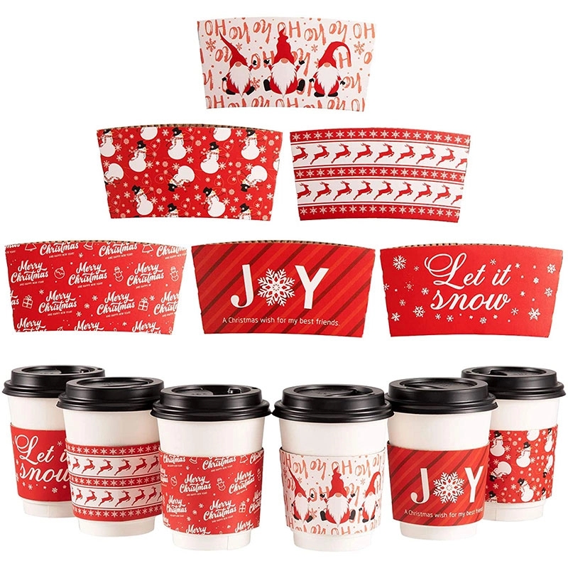 Christmas Coffee Tea Cup Sleeves 4