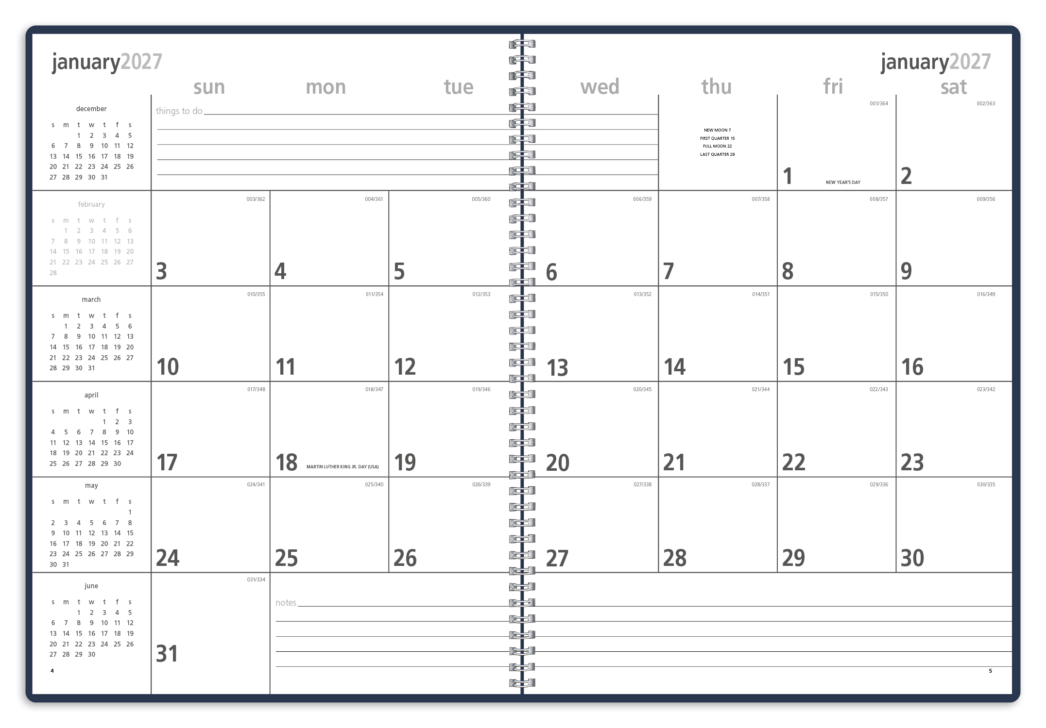Triumph® Calendars Monthly & Weekly Planner 87