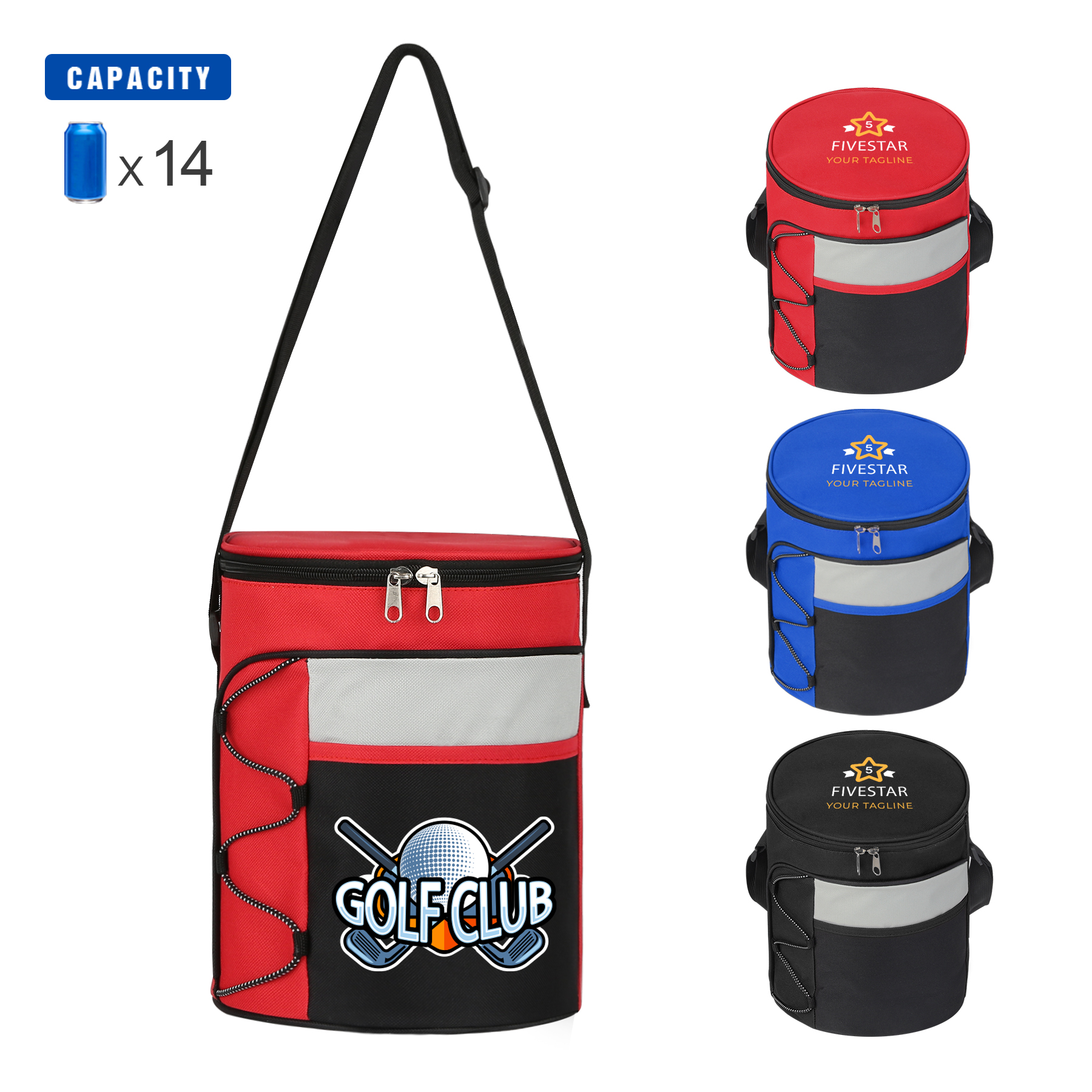 Unique Barrel-Shaped Cooler Bag 10