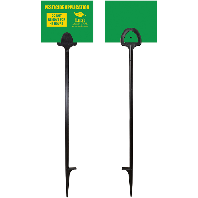 5" x 4" Value Marking Signs - Two Color Front & Solid Color Back 2