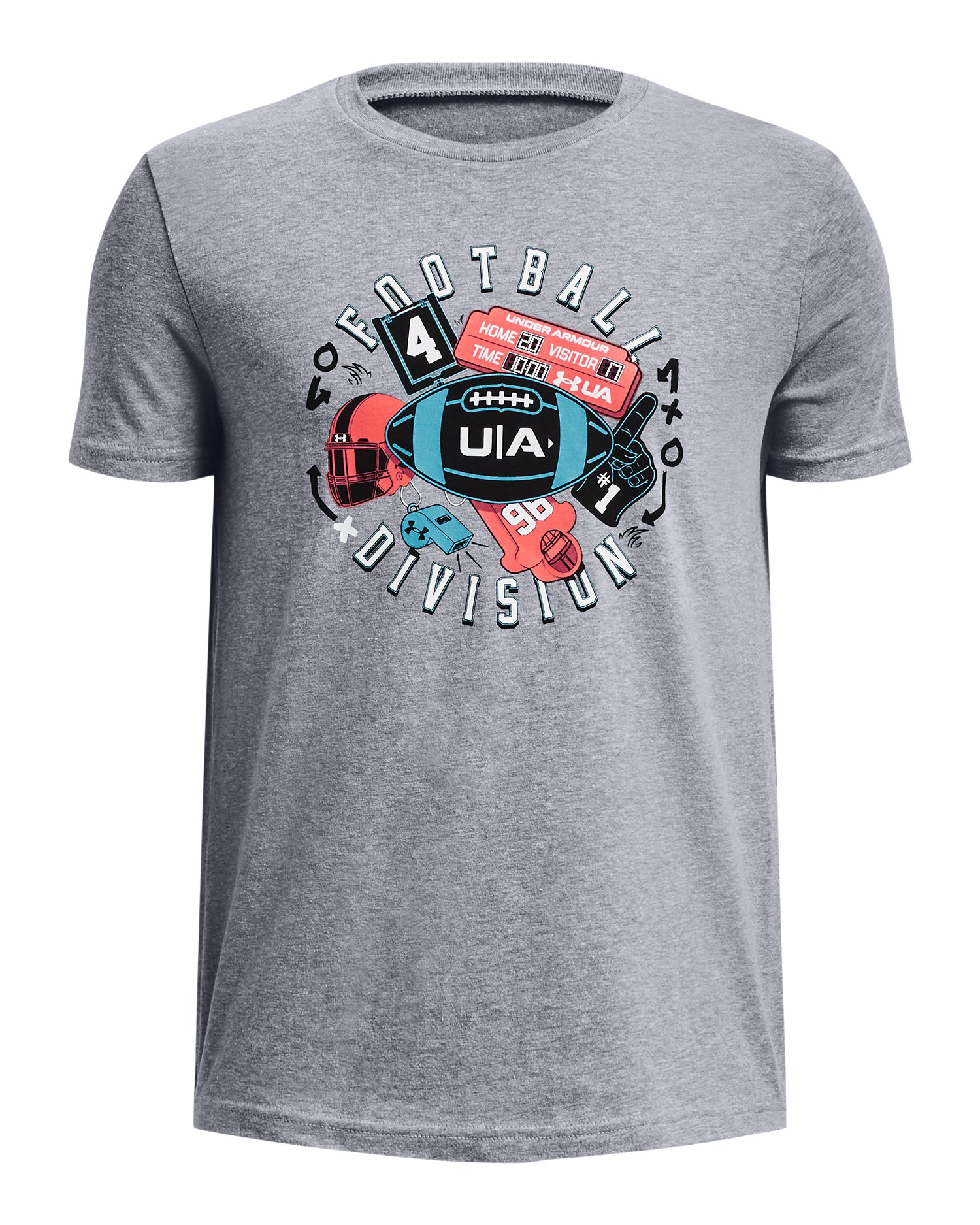 UA Football Equipment Boys' Short Sleeve 2