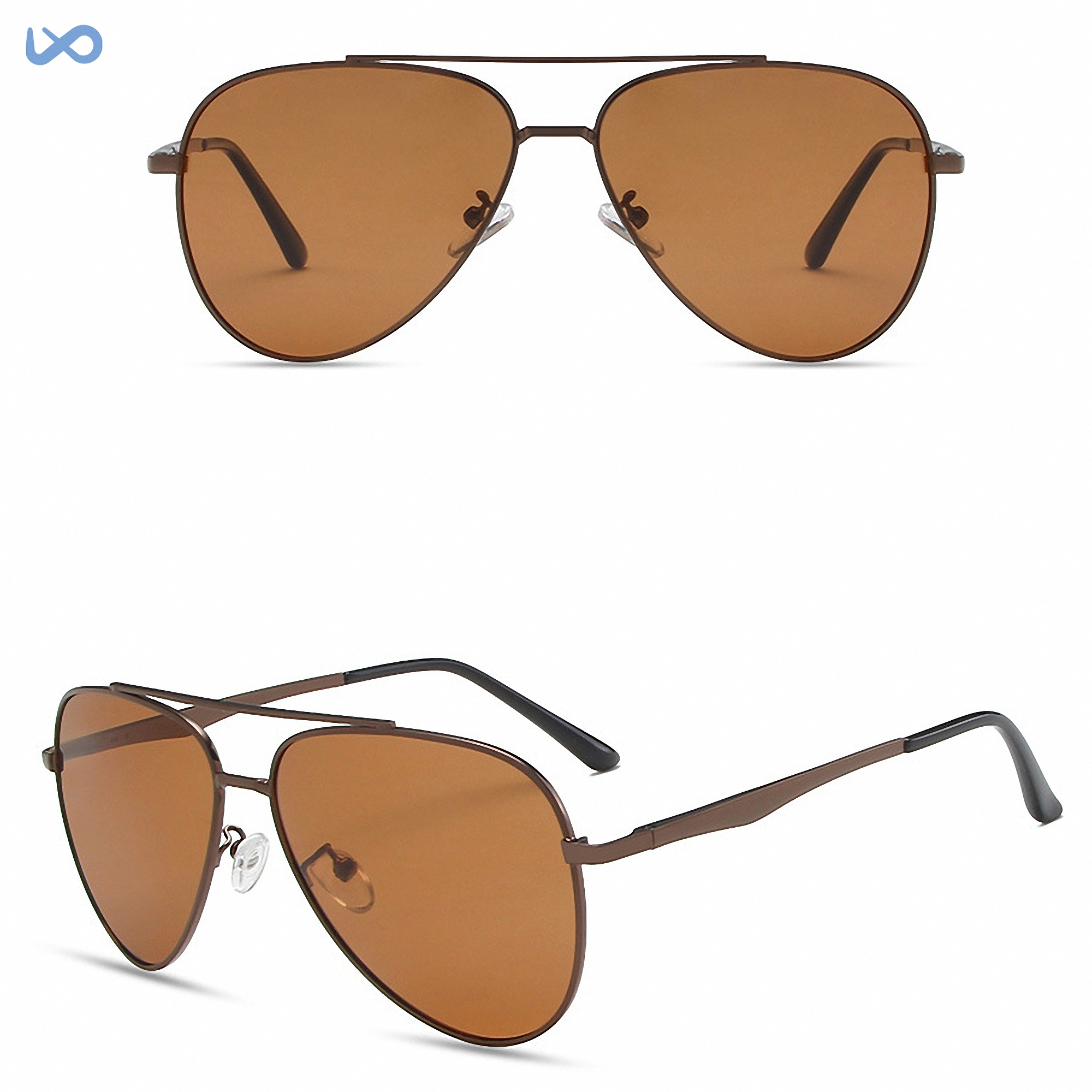 Unisex Aviator Mirrored Sunglasses for Adults 4