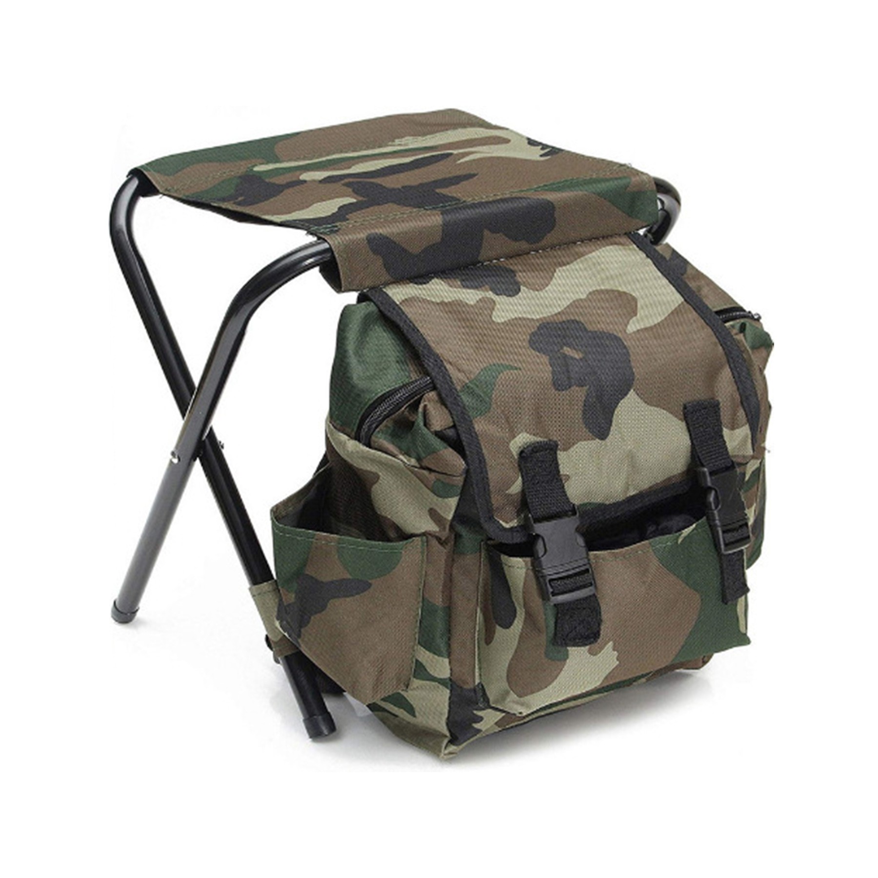 Ultralight Folding Chair with Camo Bag 2