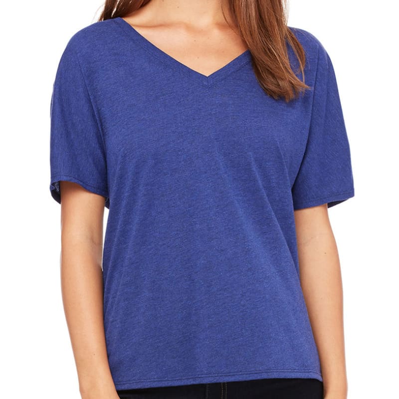 Bella Ladies Slouchy V-Neck T-Shirt 40