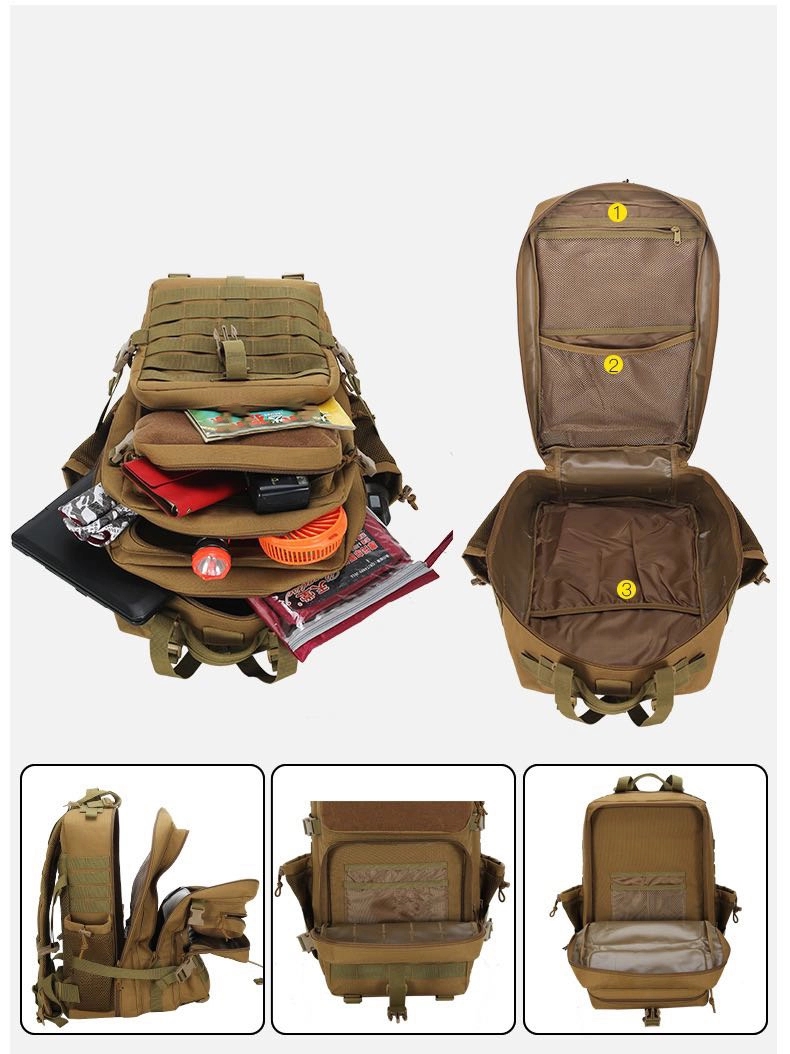Large Military Tactical Backpack 3