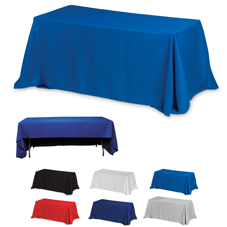 "Preakness Six" 3-Sided Economy Table Covers & Table Throws -Blanks / Fits 6 ft Table 29
