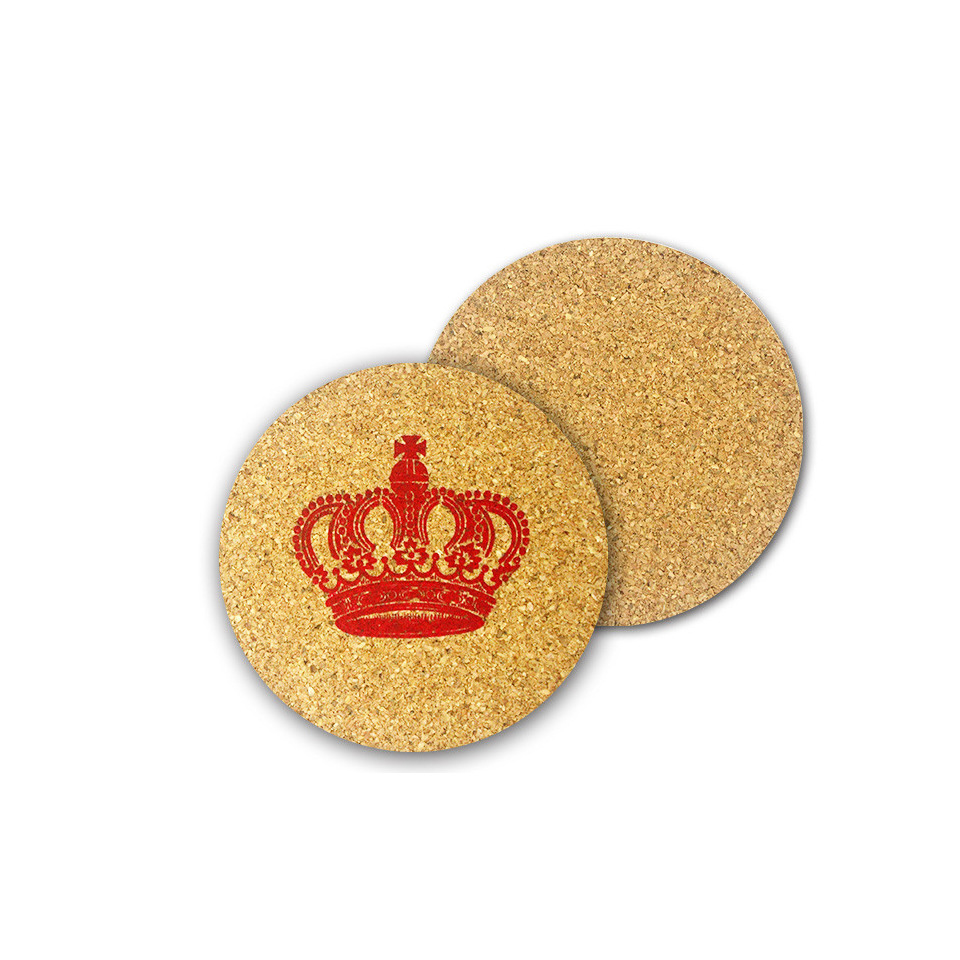 Round Cork Beverage Coaster 3