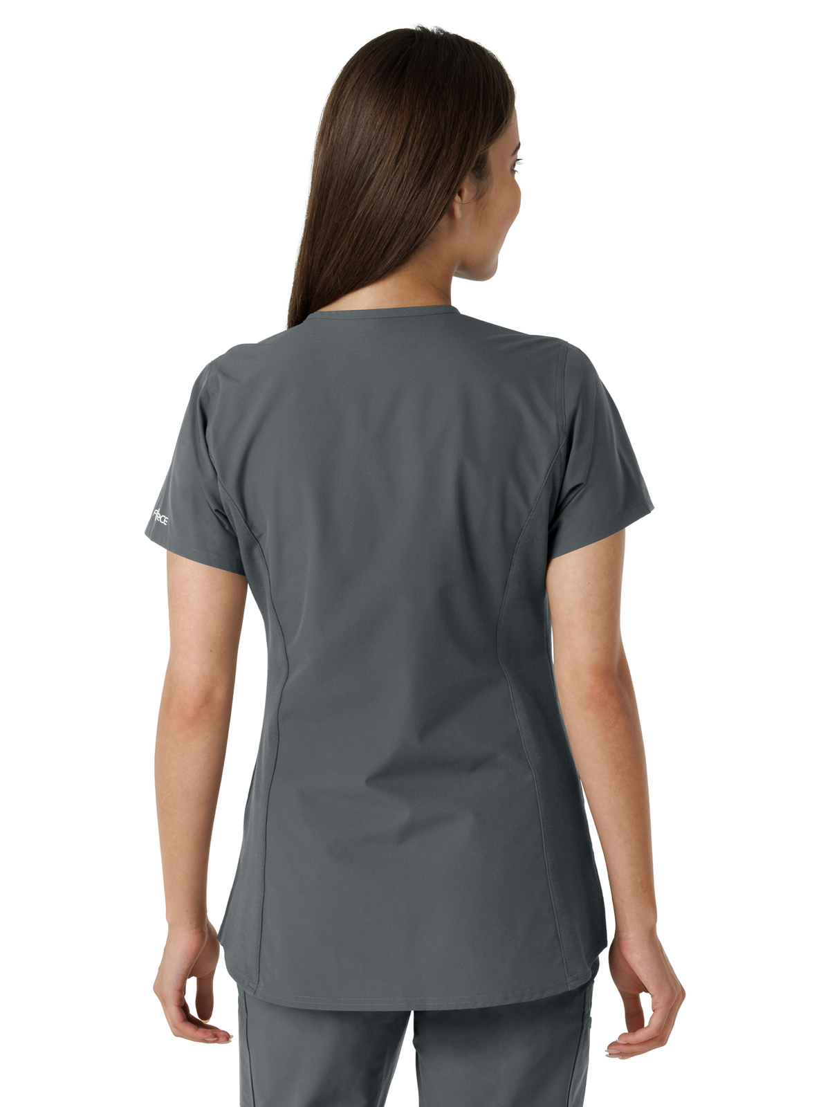 Carhartt Scrubs - Force Essentials Women's Notch Neck Tunic Knit Panel Top 44