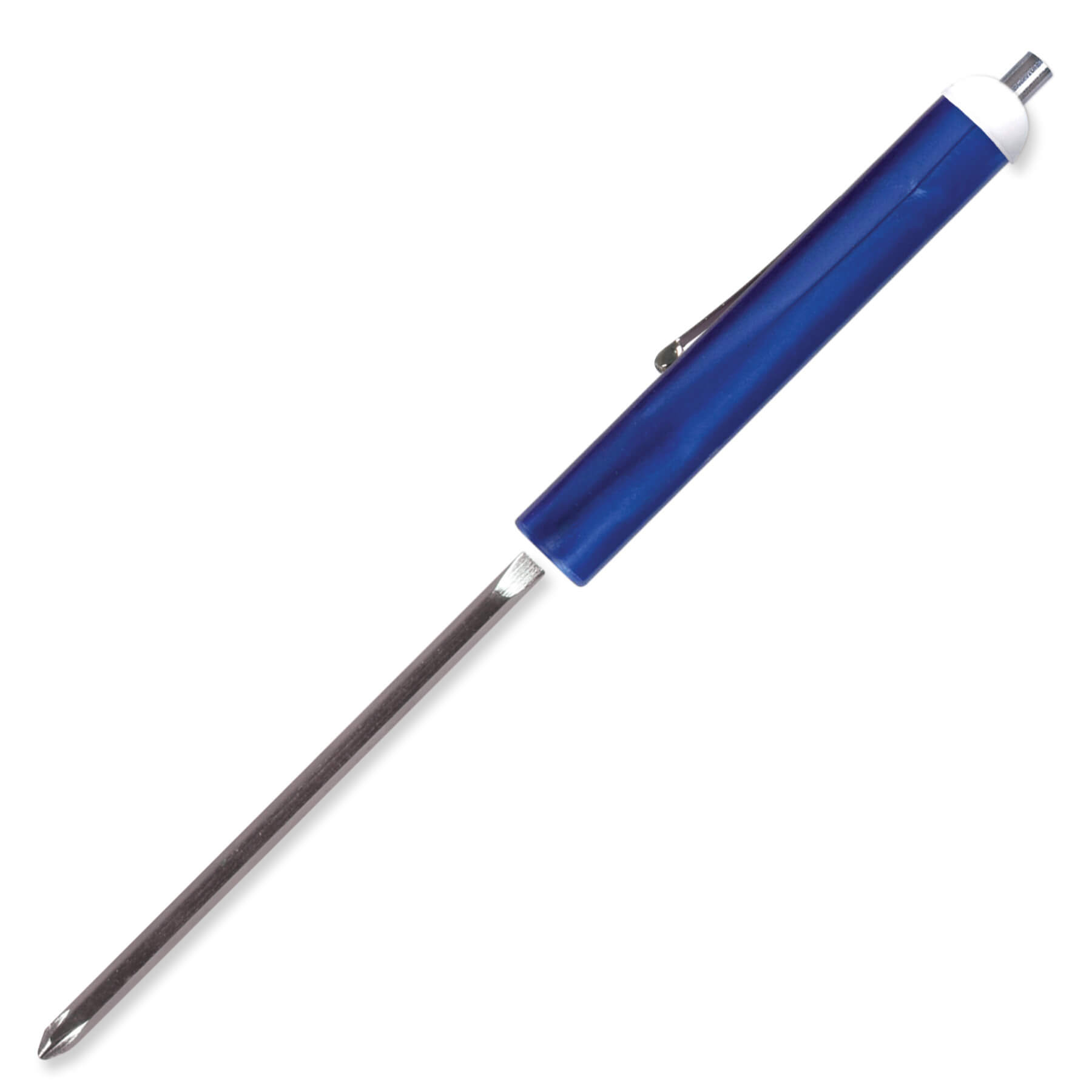 Pocket Screwdriver Reversible Flat Blade + Magnet Top 48