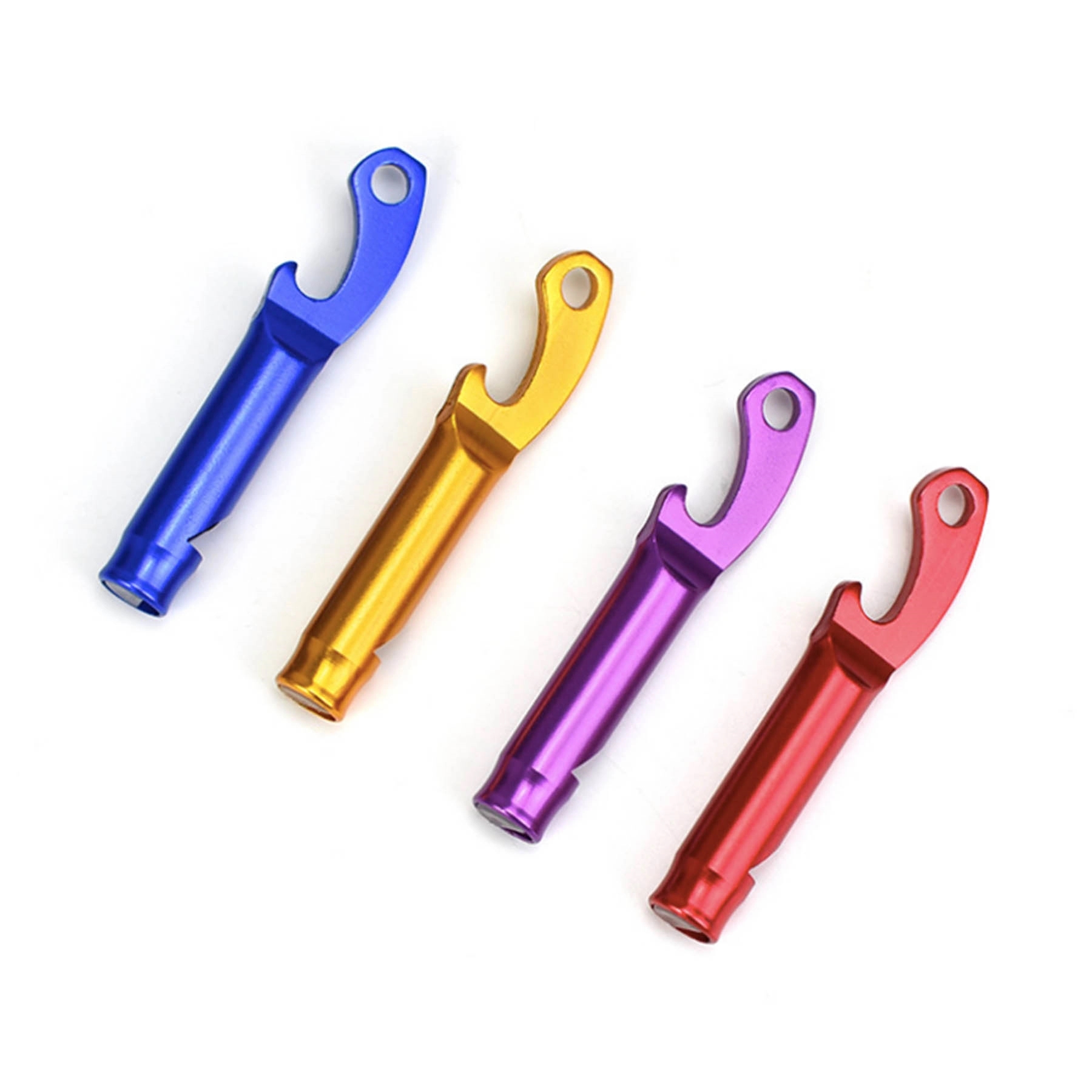 2 in 1 Aluminum Alloy Bottle Opener Whistle 2