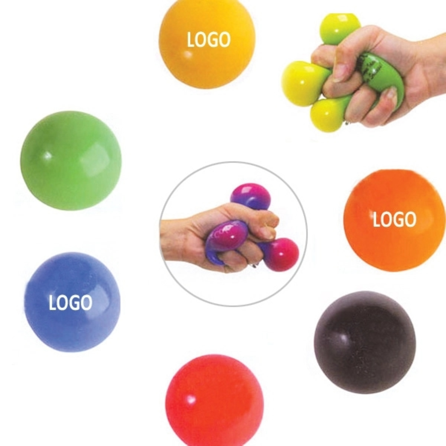 Color Changing Gel Stress Ball
 1