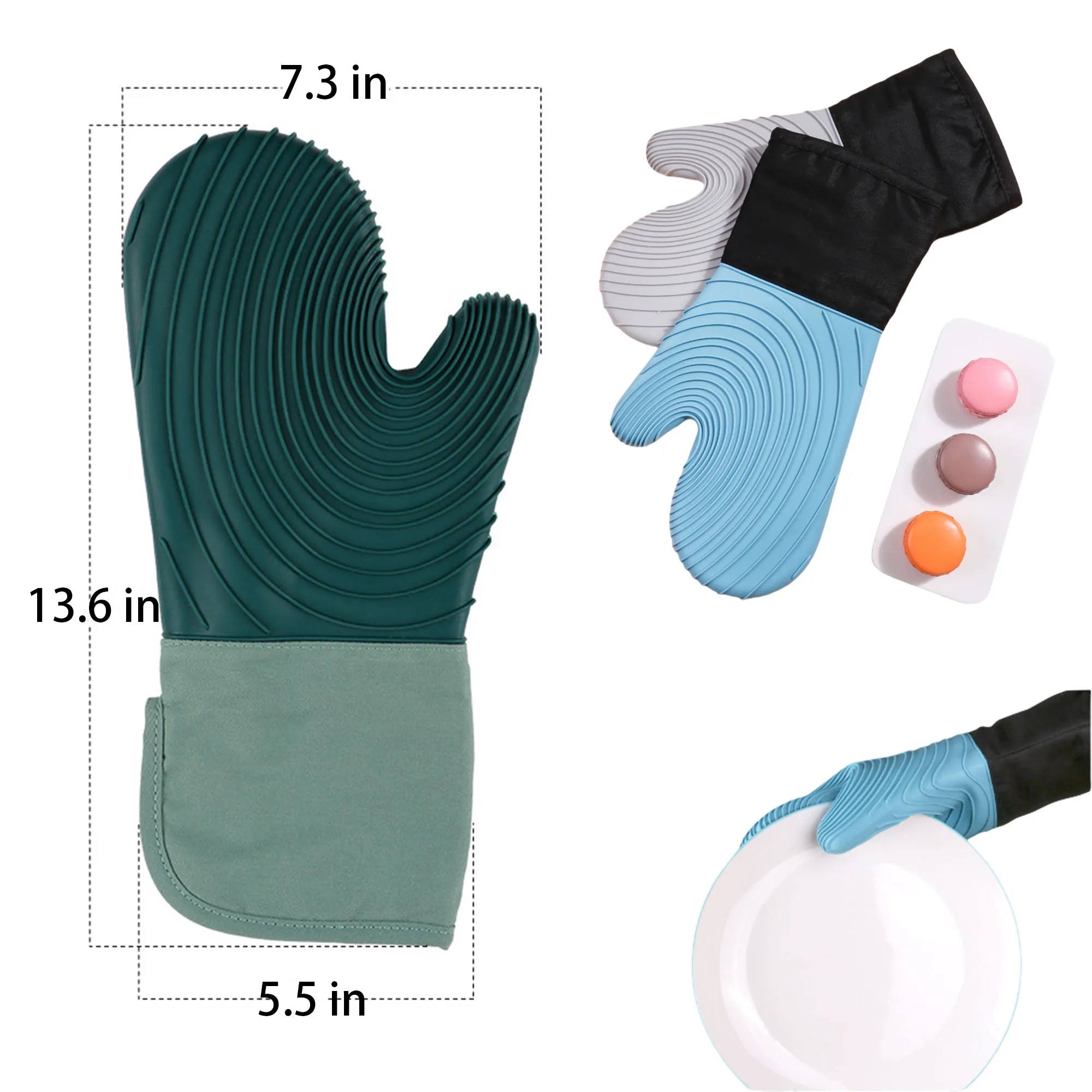 Silicone Oven Mitt 8