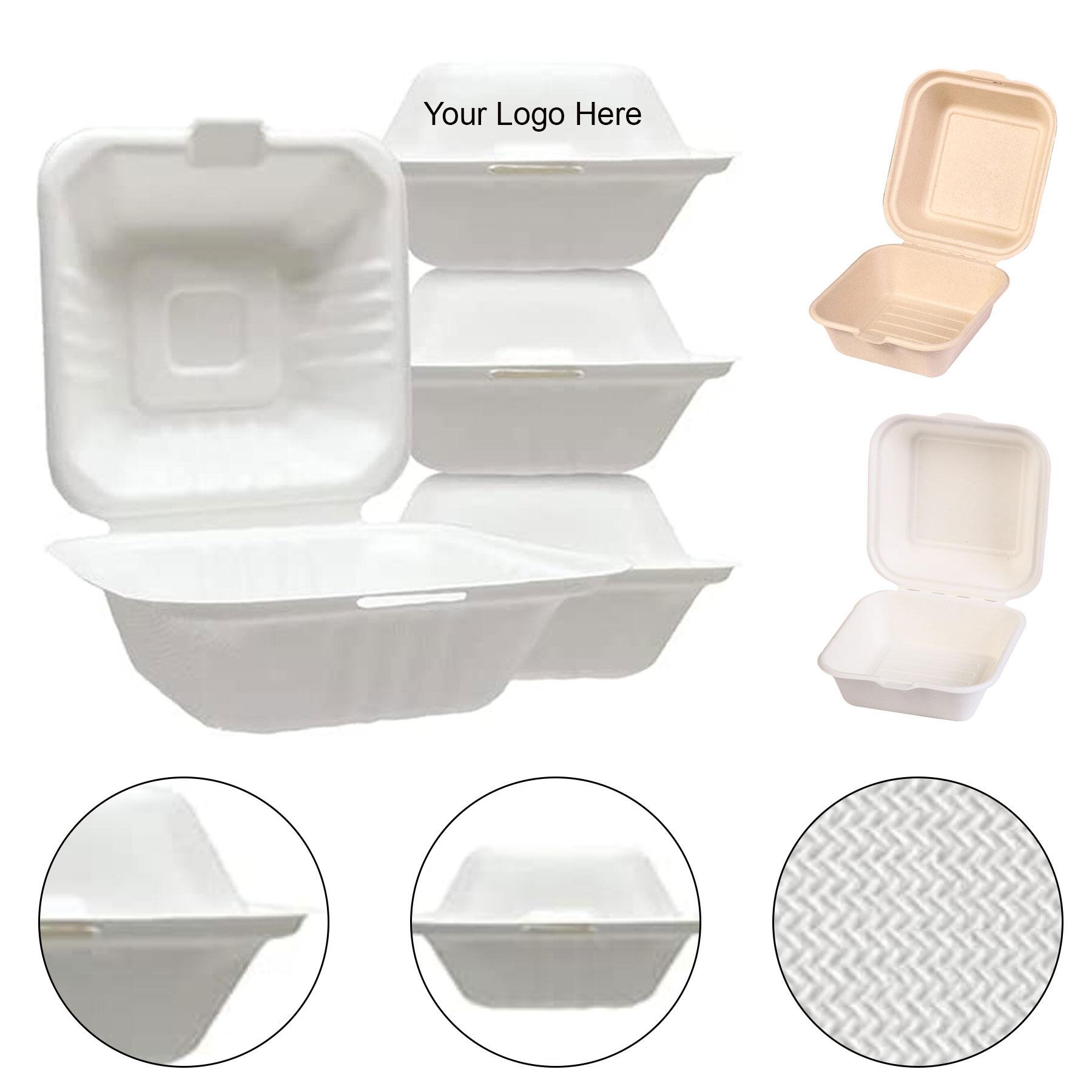6"x6" Eco Friendly Takeout Container 2
