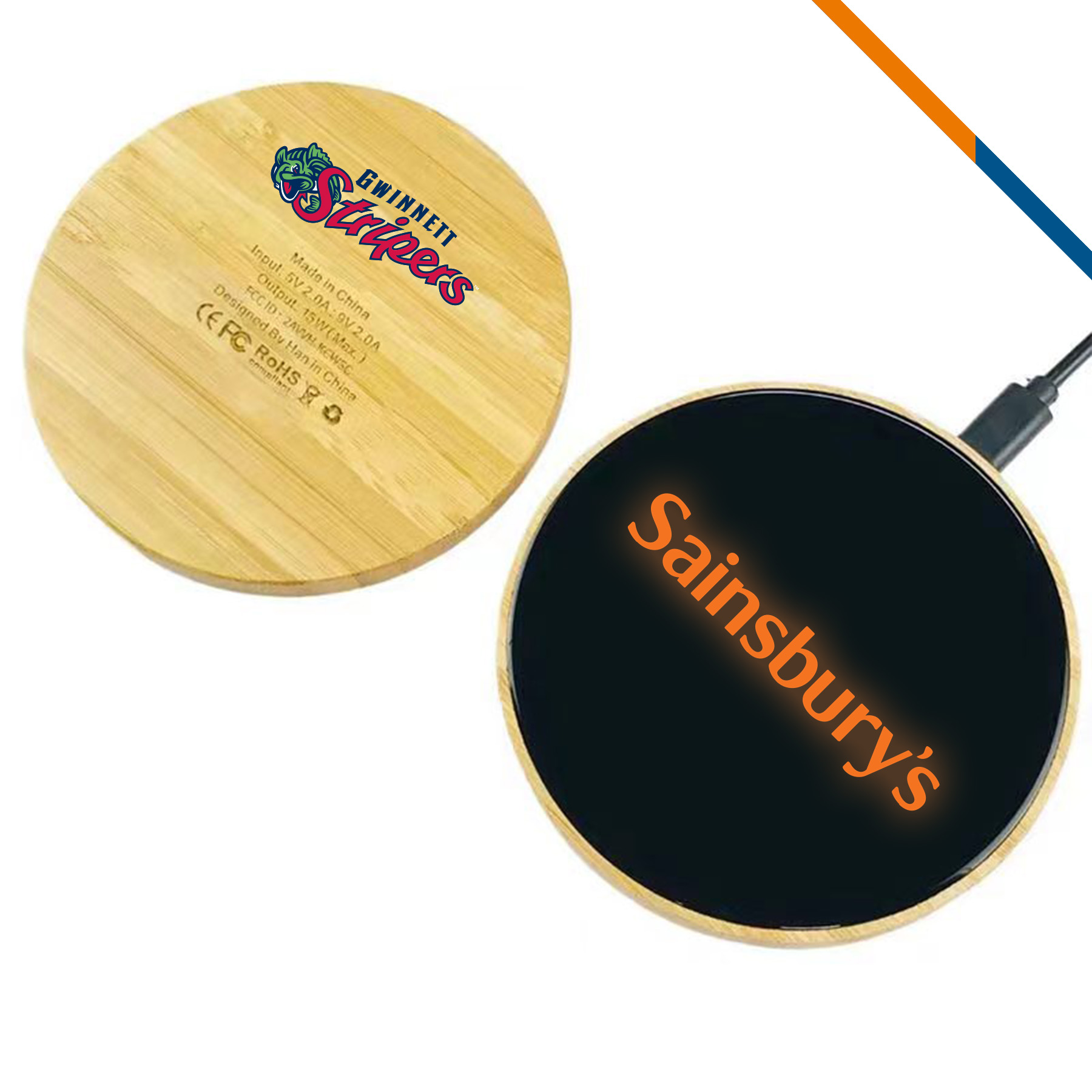Nopus Bamboo Wireless Charger 1