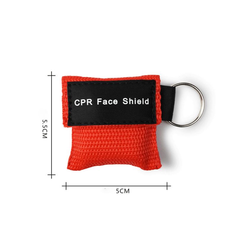 Disposable CPR Face Shield Mask With Keyring 5