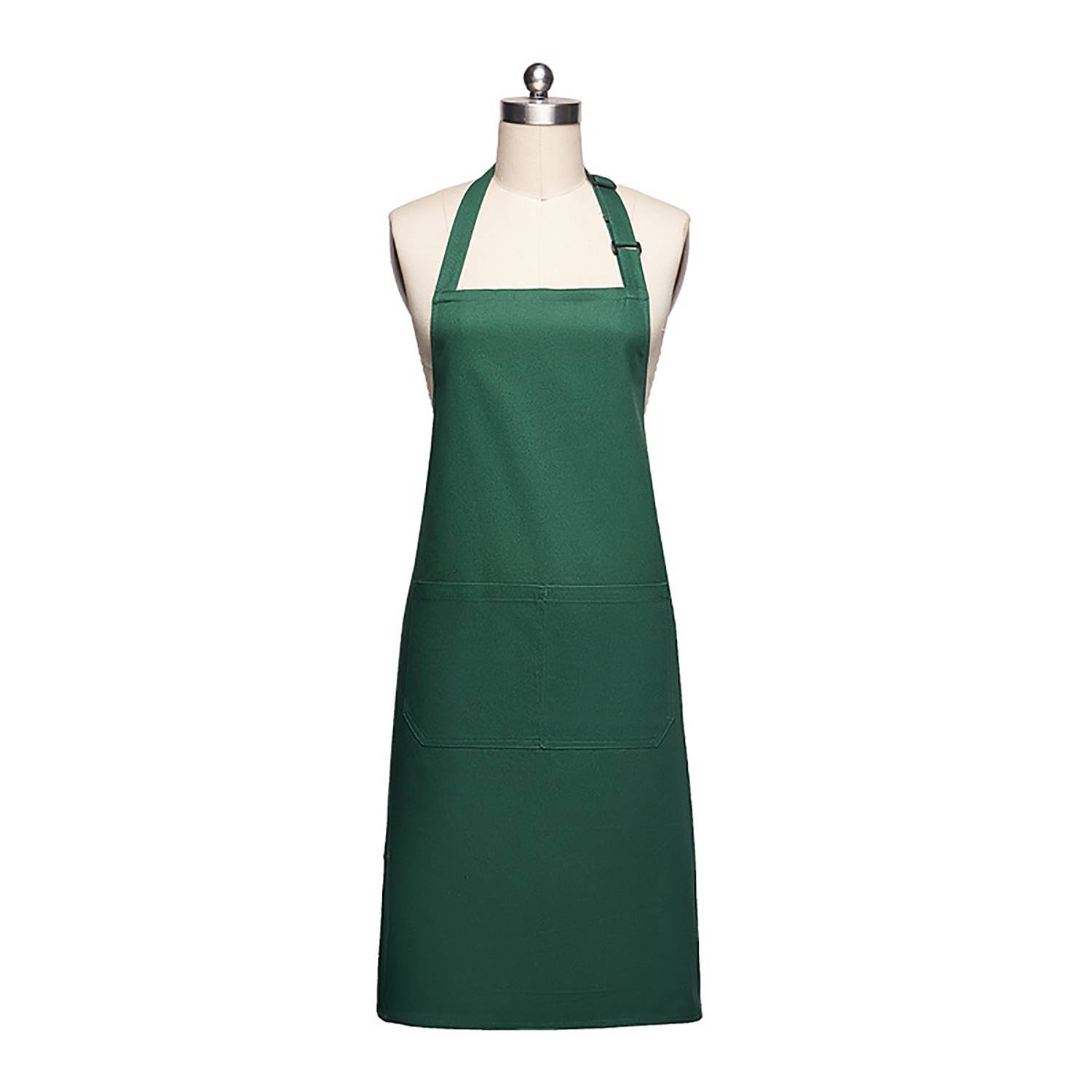 Adjustable Kitchen Cotton Apron with Pockets 9