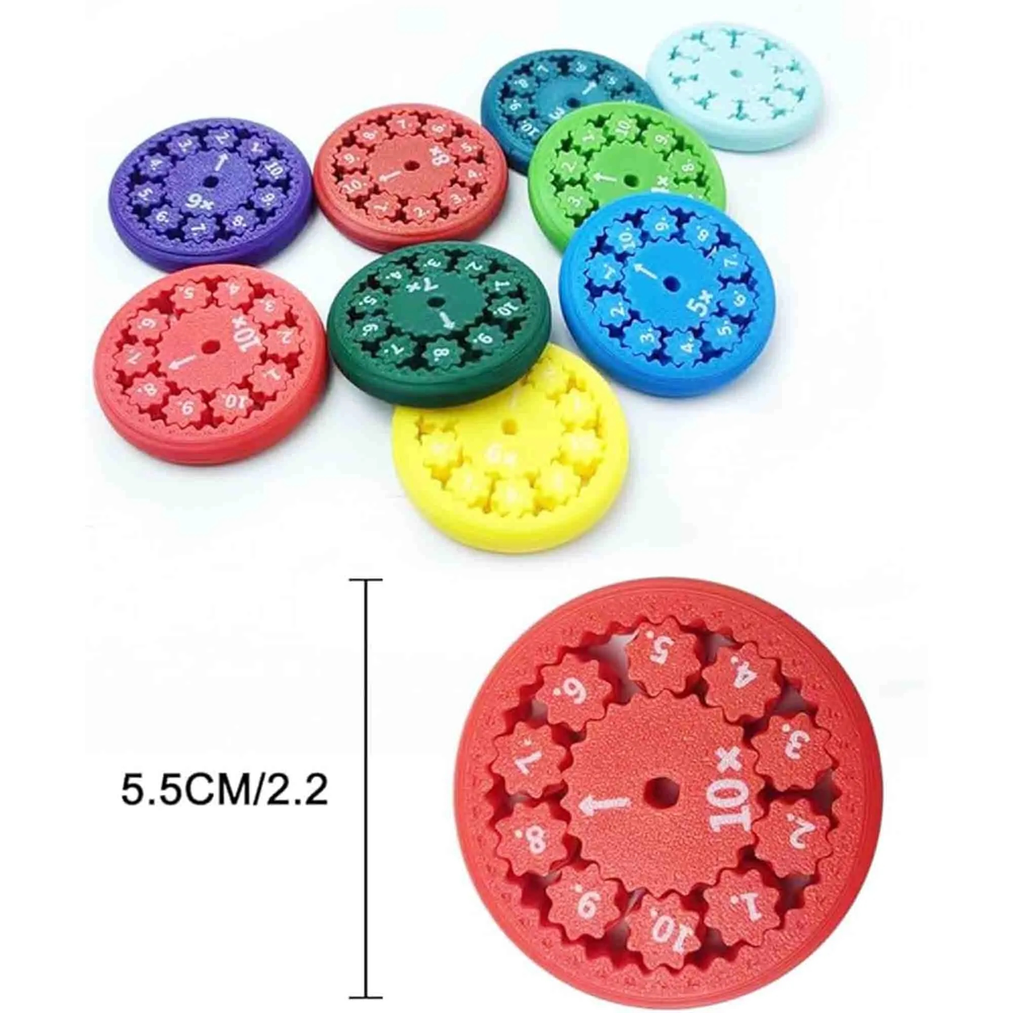 Math Multiplication Fidget Spinner 4
