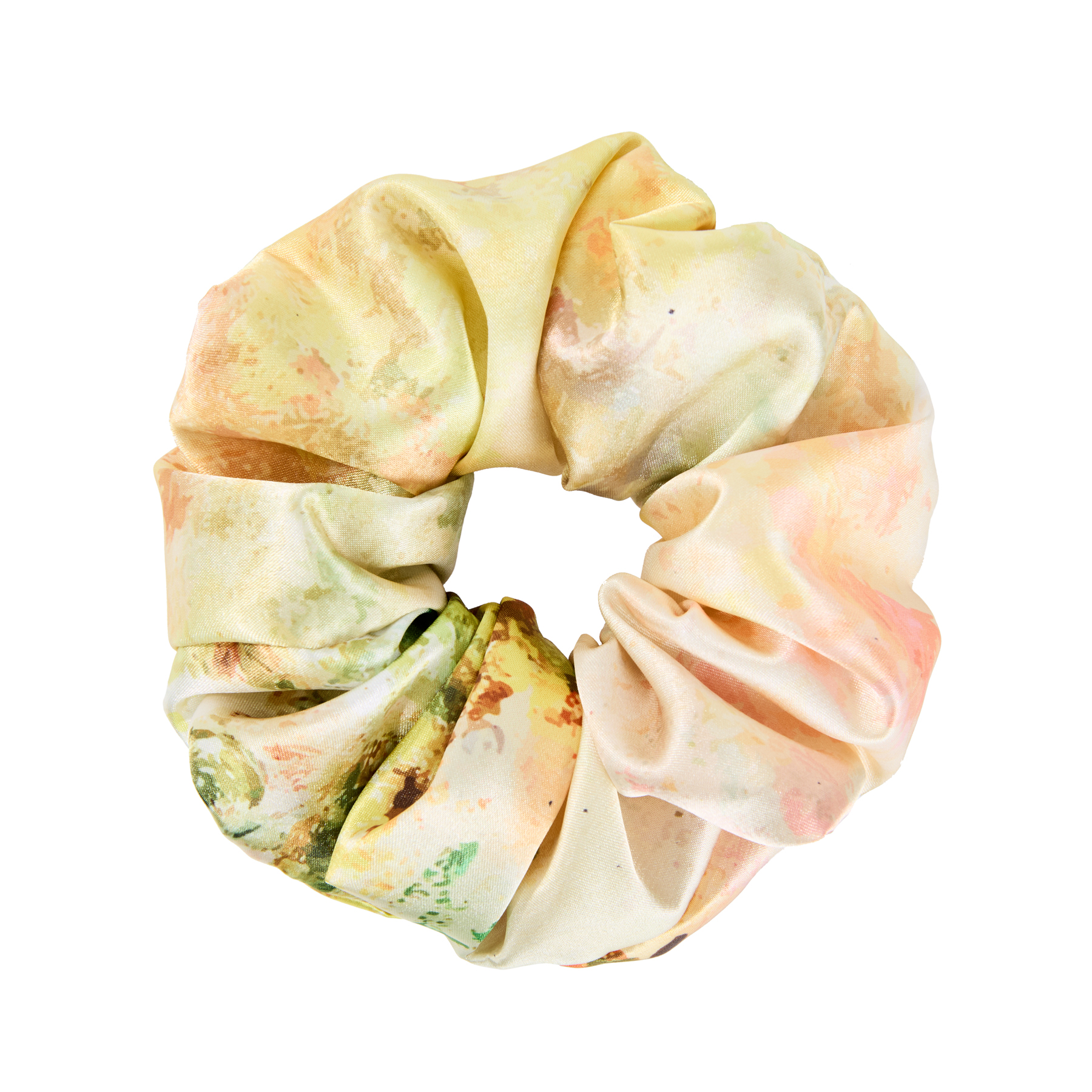 6'' Wide Satin Elastic Hair Scrunchie 8