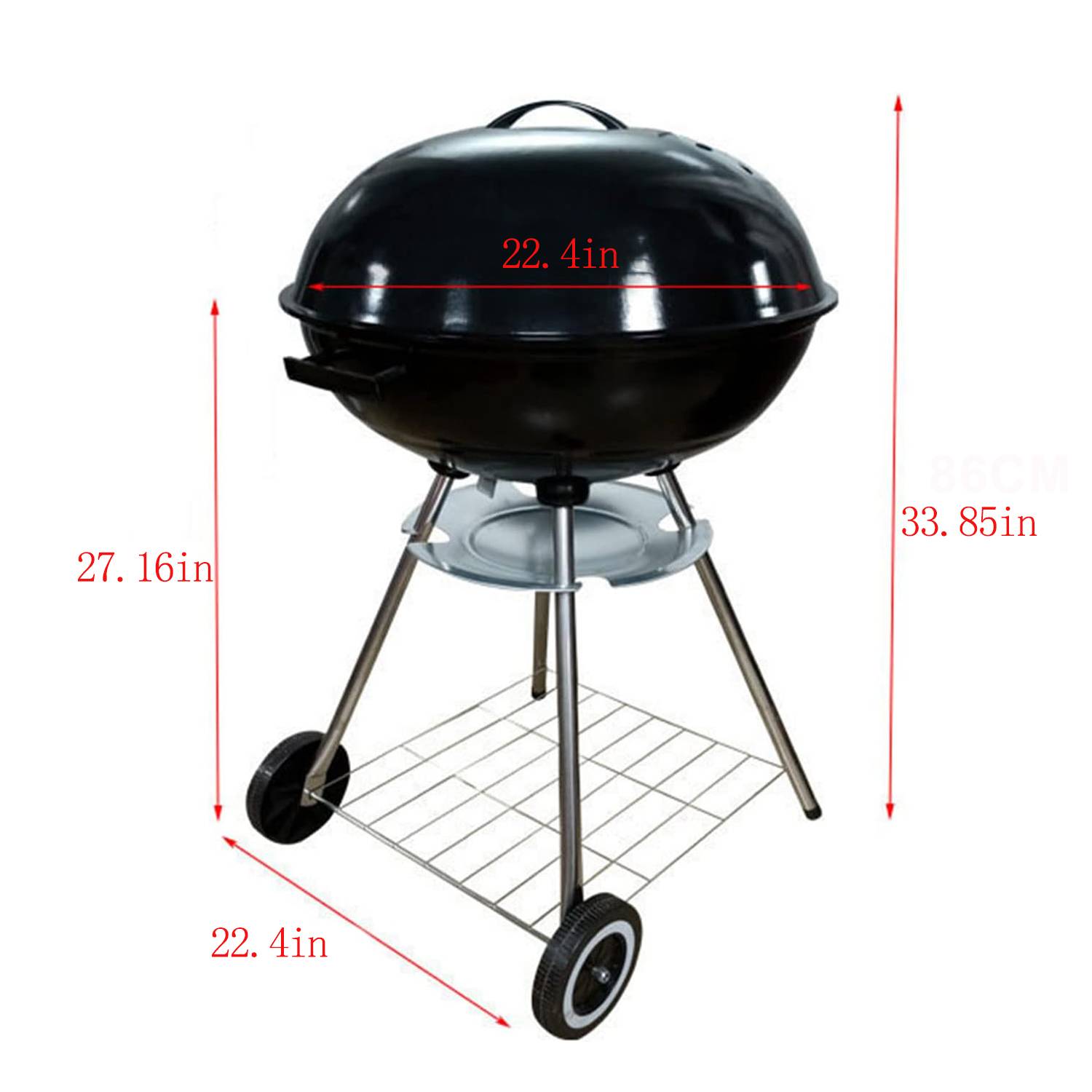 BBQ Kettle Charcoal Grill 2