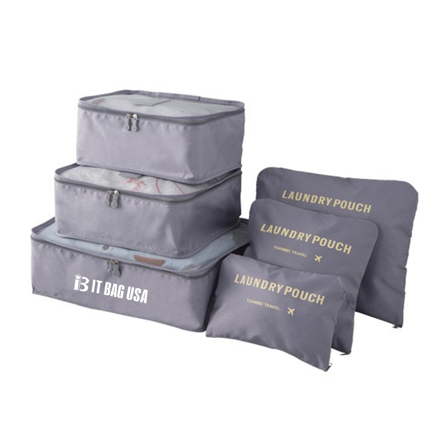 6 Pcs Travel Storage Bags 2