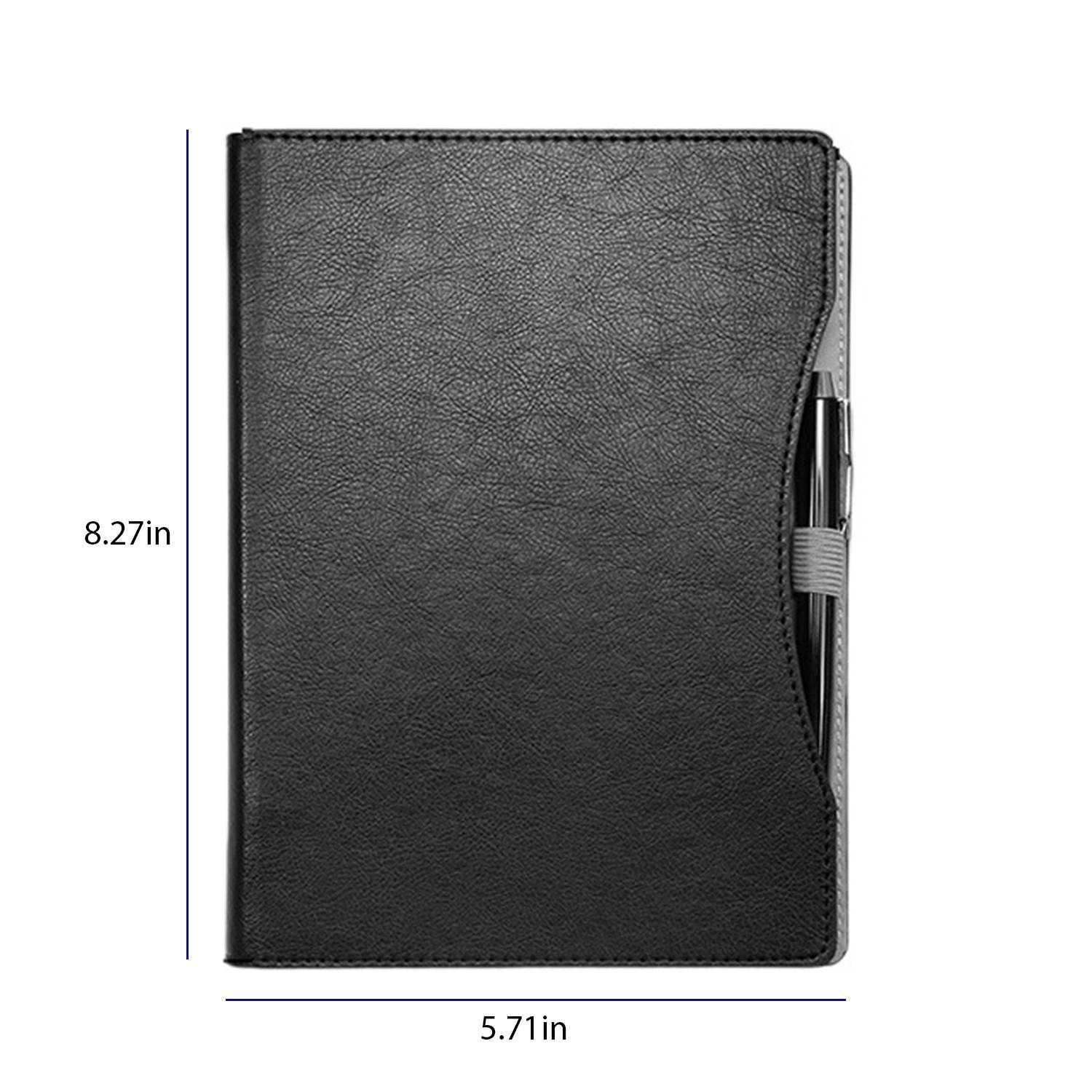 A5 PU Leather Binder Notebook 6
