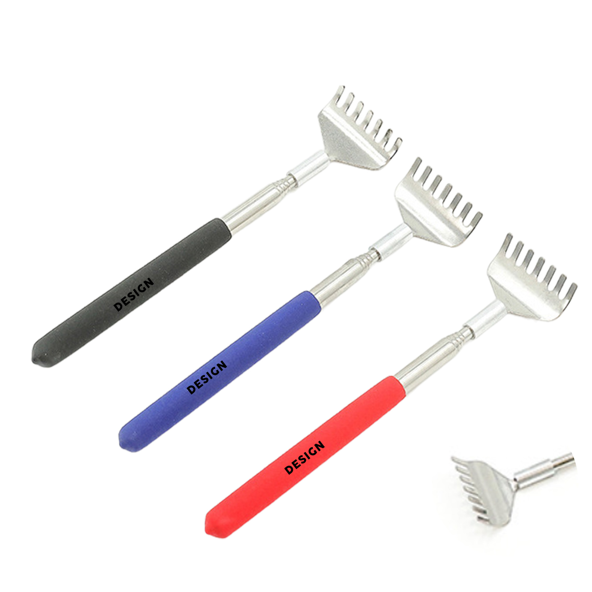 MOQ 50 Stainless Steel Retractable Back Scratcher Handy Design 2