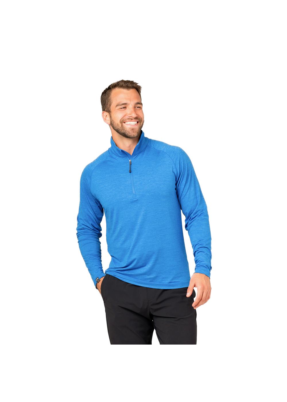 Storm Creek Men's Pacesetter Super Soft Lightweight Quarter Zip 65