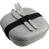 Wheat Straw Food Storage with Utensils 65