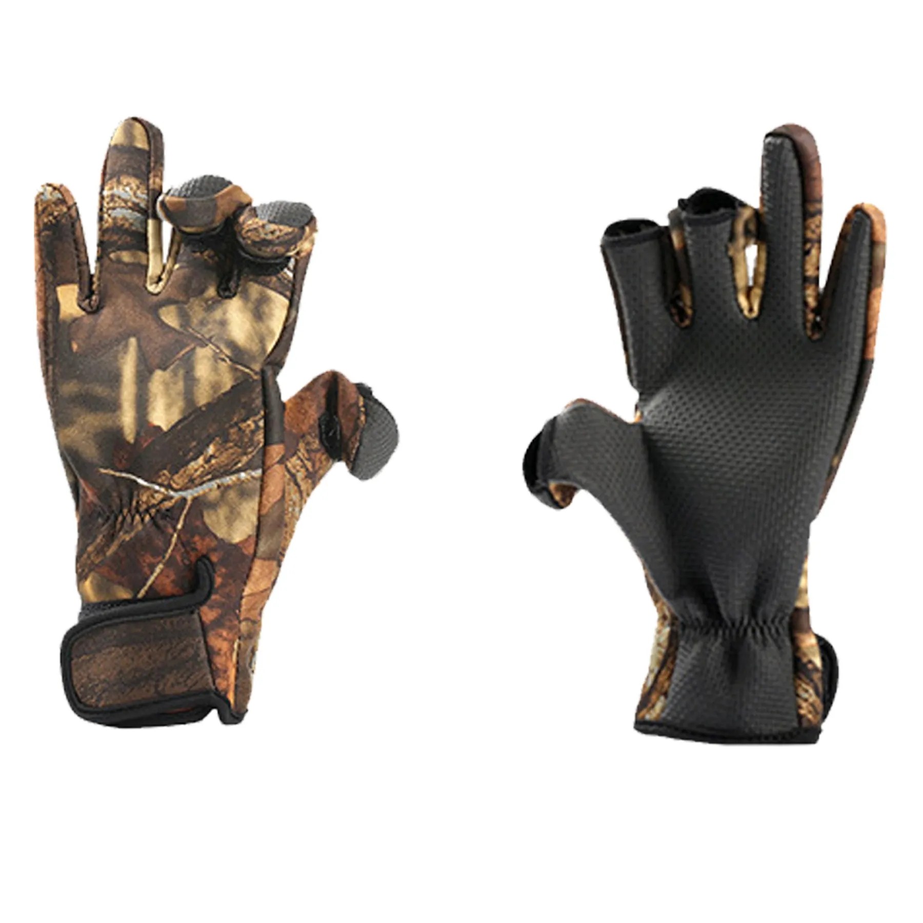 Anti-Slip Waterproof Outdoor Fishing Gloves 2