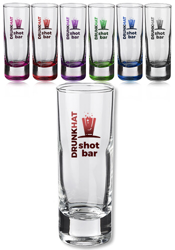2 oz. Clear Cordial Shooter Shot Glasses