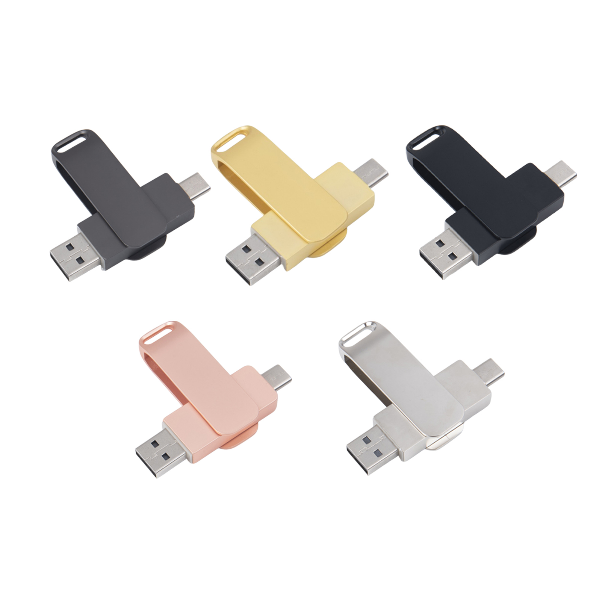 Dual Interface USB Flash Drive Compatible Phone Computer 3