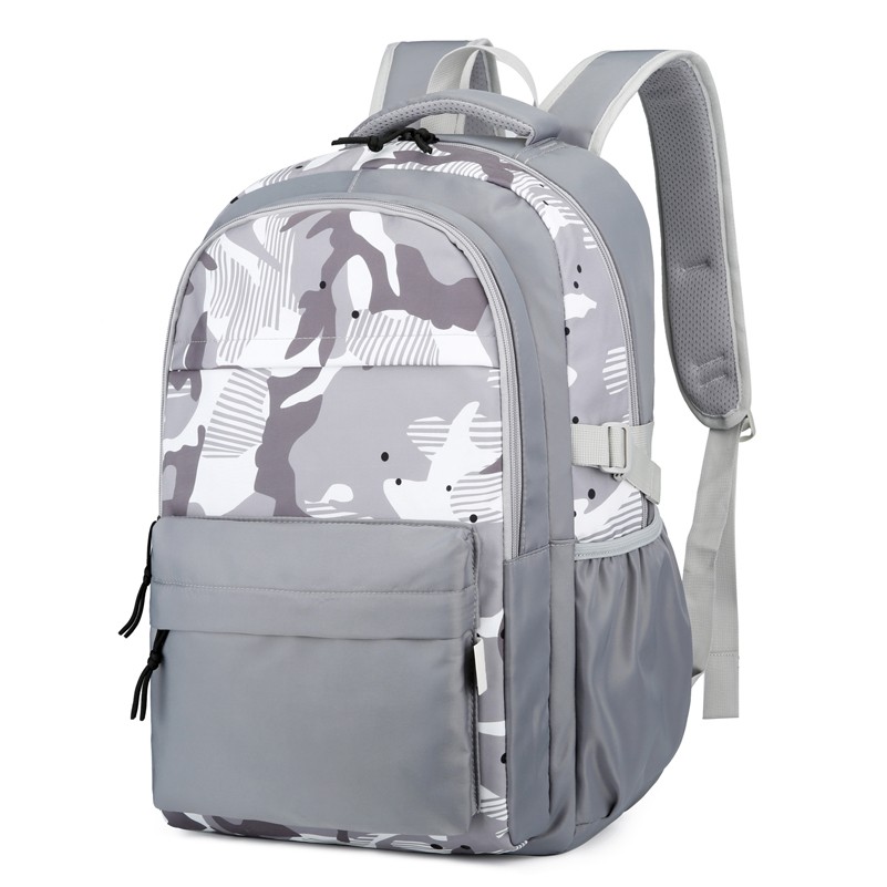 Black/White Texture Business Laptop Backpack, 15.6-Inch Laptop/Tablet, Lightweight 3
