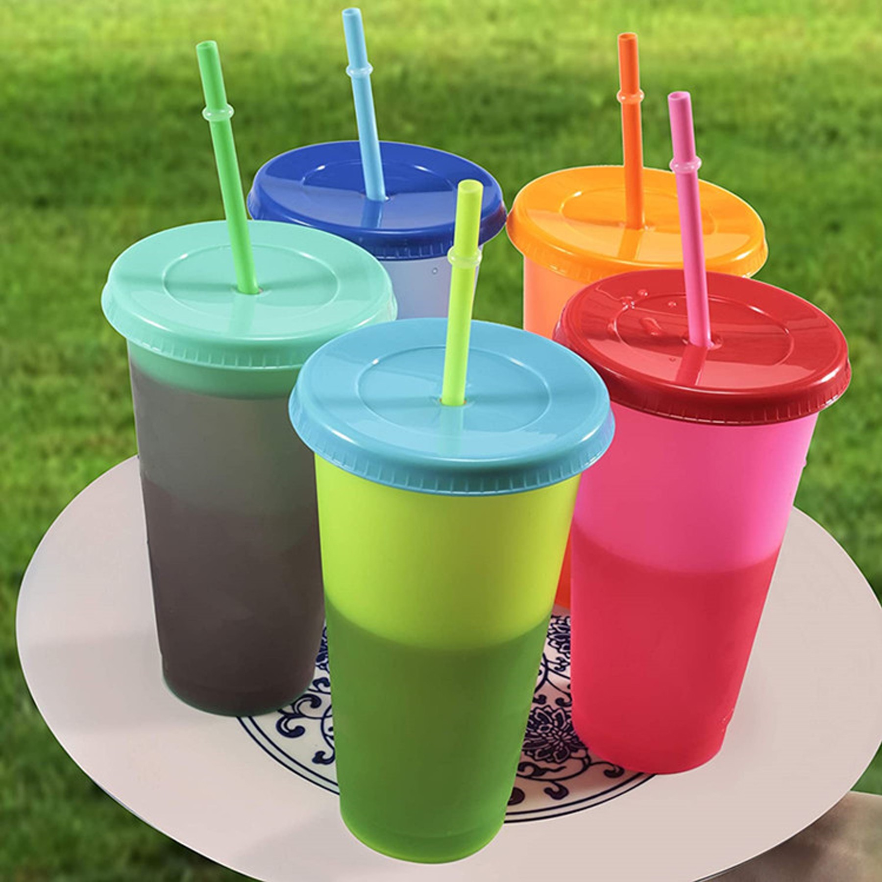 24oz Cryochromic Cup With Straw 3