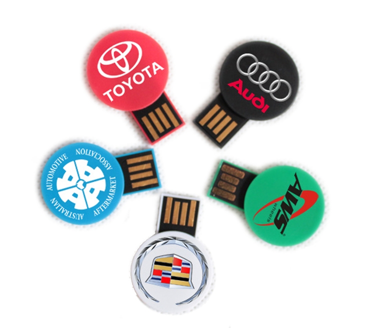 Round Paperclip USB Webkey 3