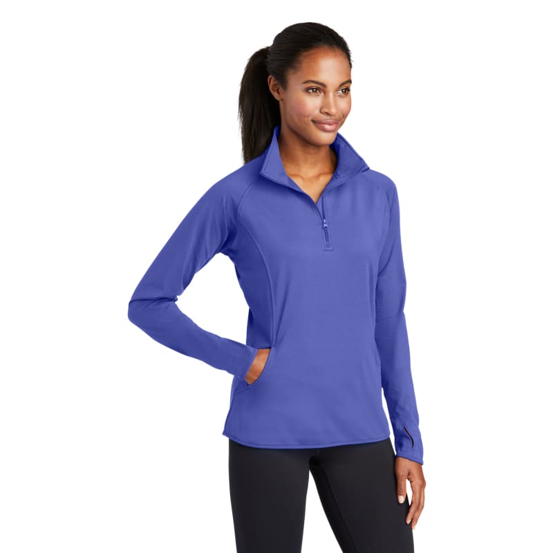 Sport-Tek Women's Sport-Wick Stretch 1/4-Zip Pullover. 99